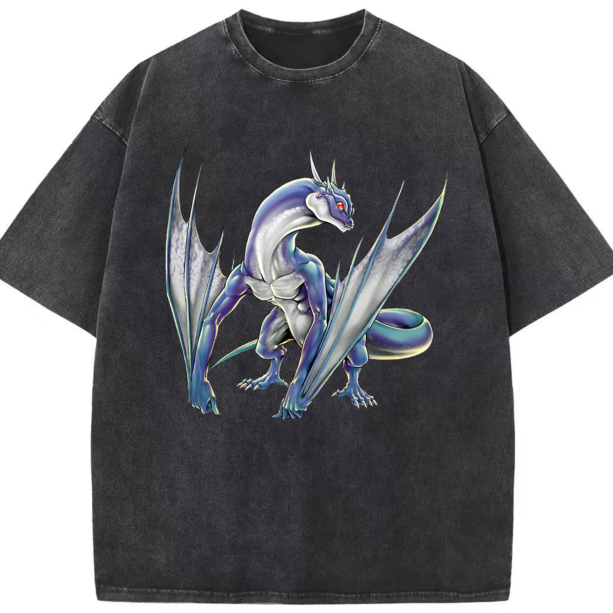 （画像用） 遊☆戯☆王 Yu-Gi-Oh! 綿100% ヴィンテージ風 半袖Tシャツ（フロントプリント）