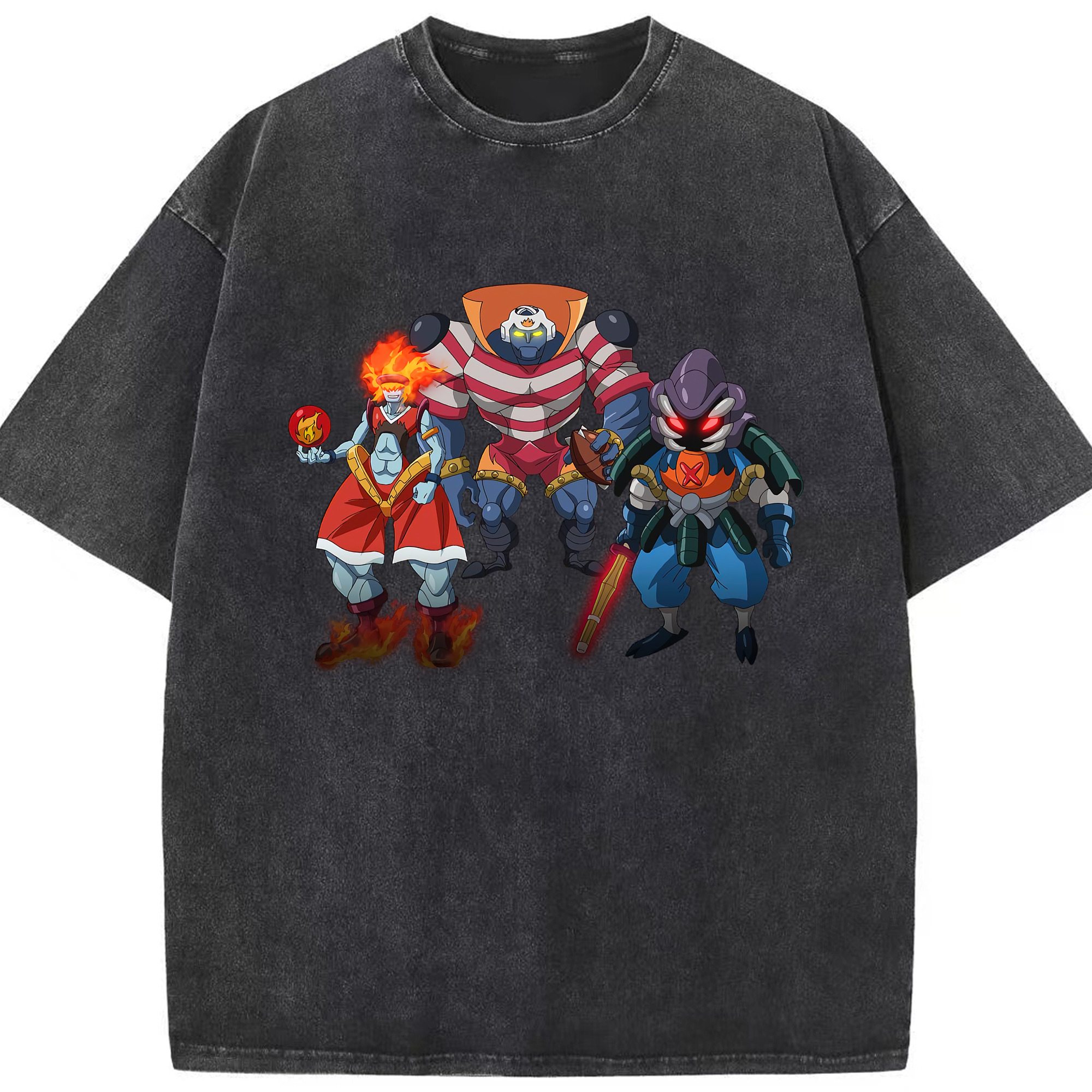 （画像用） 遊☆戯☆王 Yu-Gi-Oh! 綿100% ヴィンテージ風 半袖Tシャツ（フロントプリント）