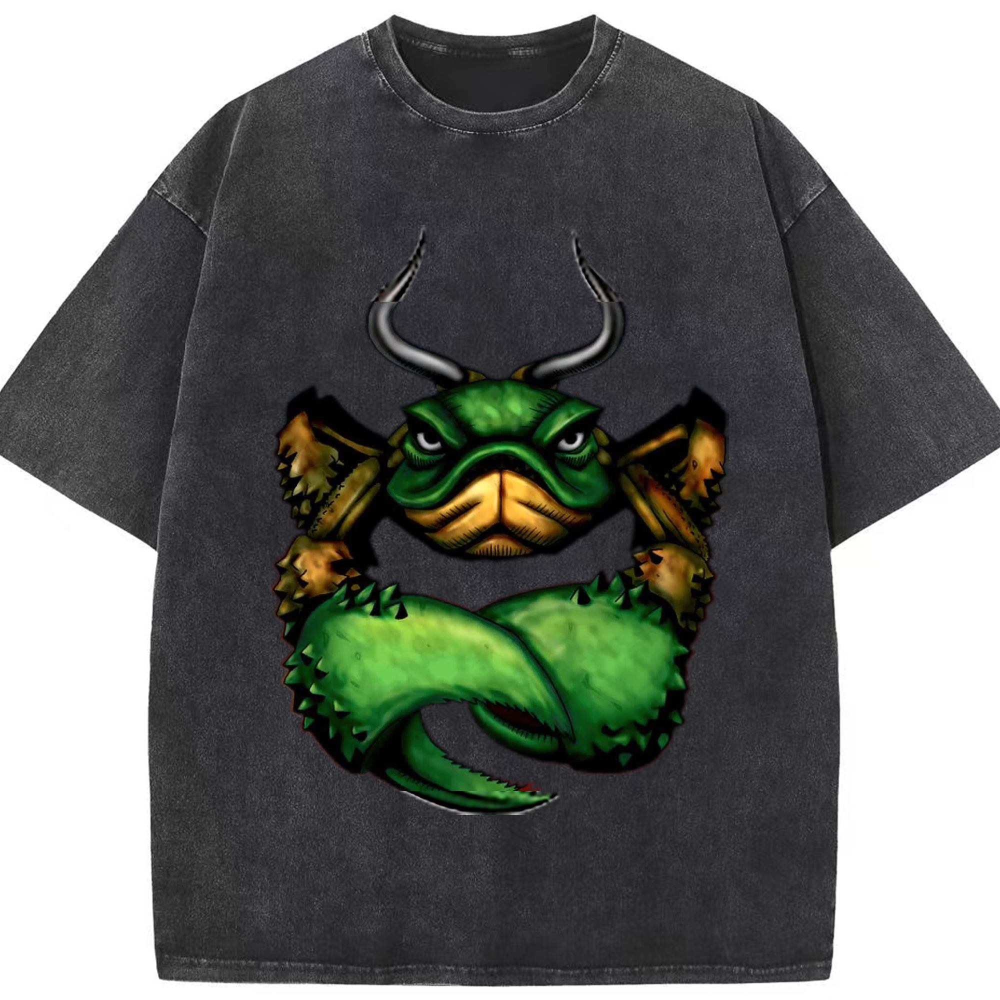 （画像用） 遊☆戯☆王 Yu-Gi-Oh! 綿100% ヴィンテージ風 半袖Tシャツ（フロントプリント）