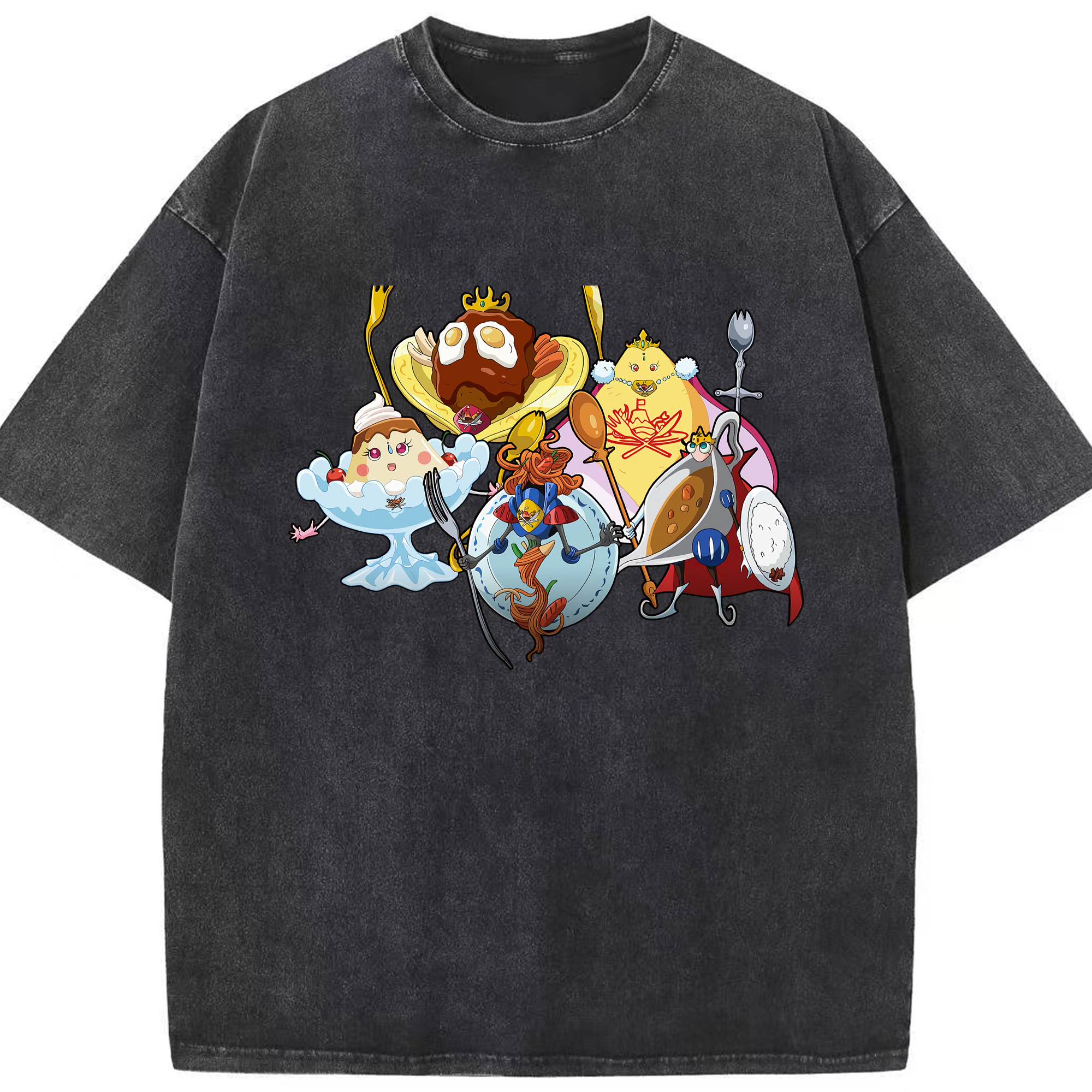 （画像用） 遊☆戯☆王 Yu-Gi-Oh! 綿100% ヴィンテージ風 半袖Tシャツ（フロントプリント）