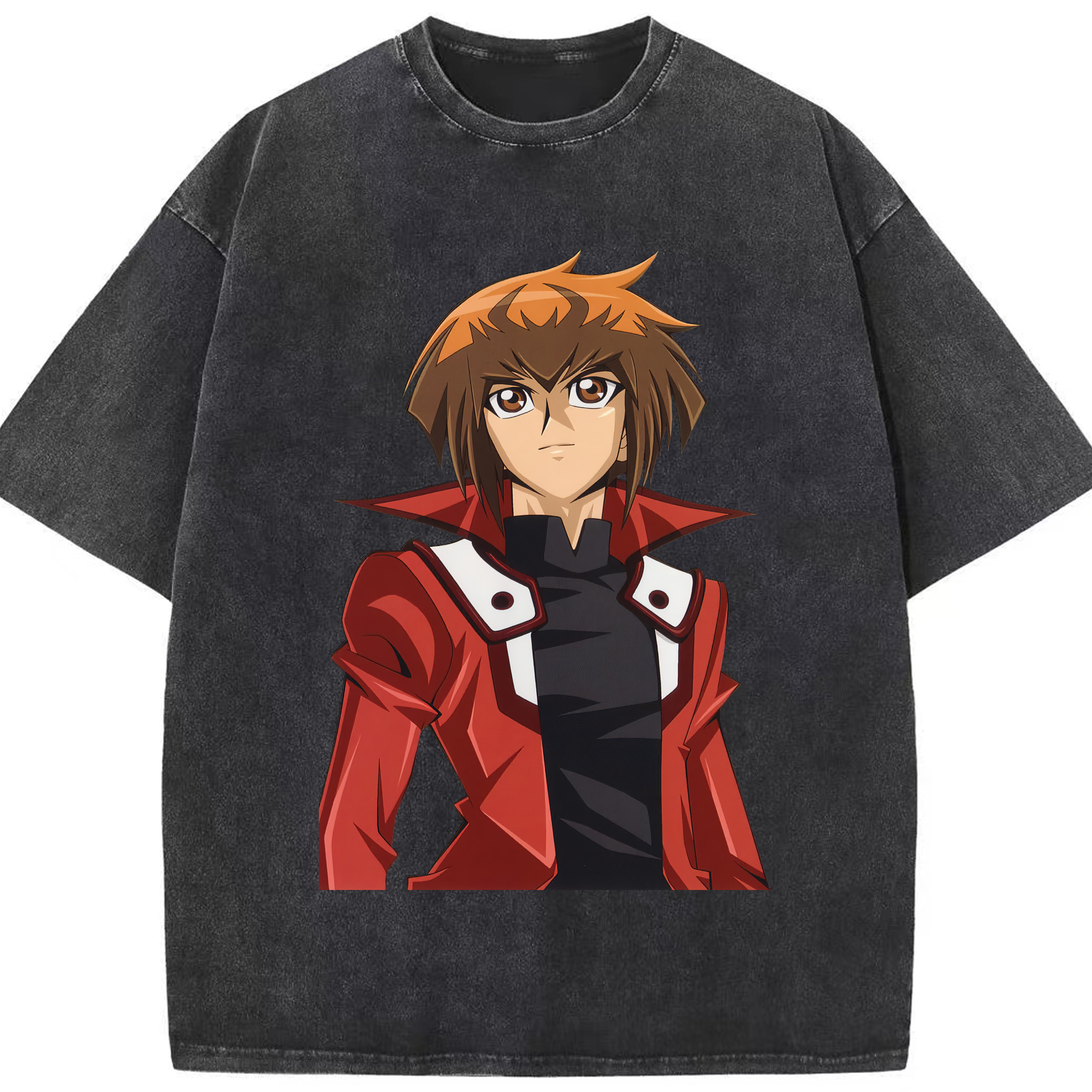 （画像用） 遊☆戯☆王 Yu-Gi-Oh! 綿100% ヴィンテージ風 半袖Tシャツ（フロントプリント）