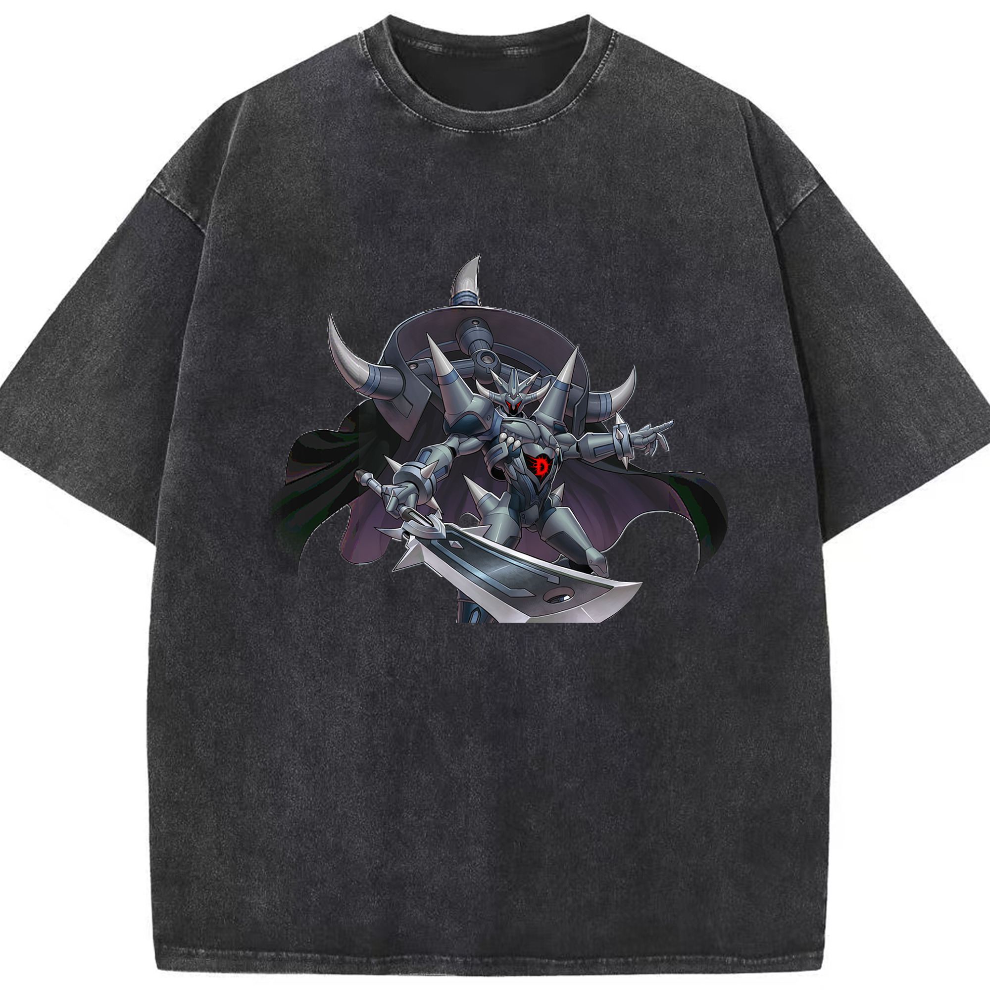 （画像用） 遊☆戯☆王 Yu-Gi-Oh! 綿100% ヴィンテージ風 半袖Tシャツ（フロントプリント）