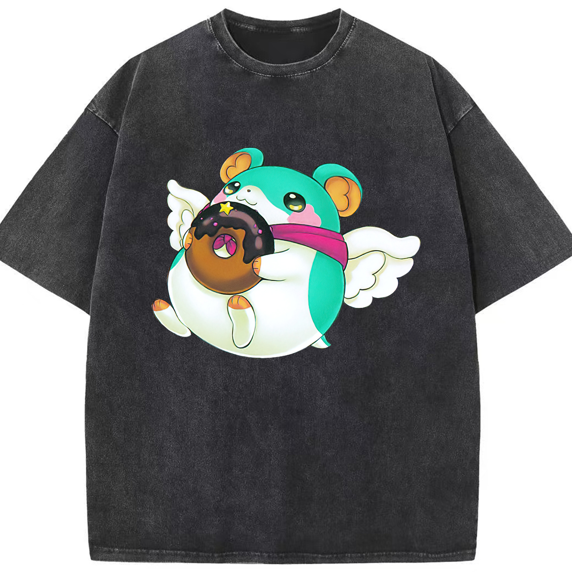 （画像用） 遊☆戯☆王 Yu-Gi-Oh! 綿100% ヴィンテージ風 半袖Tシャツ（フロントプリント）