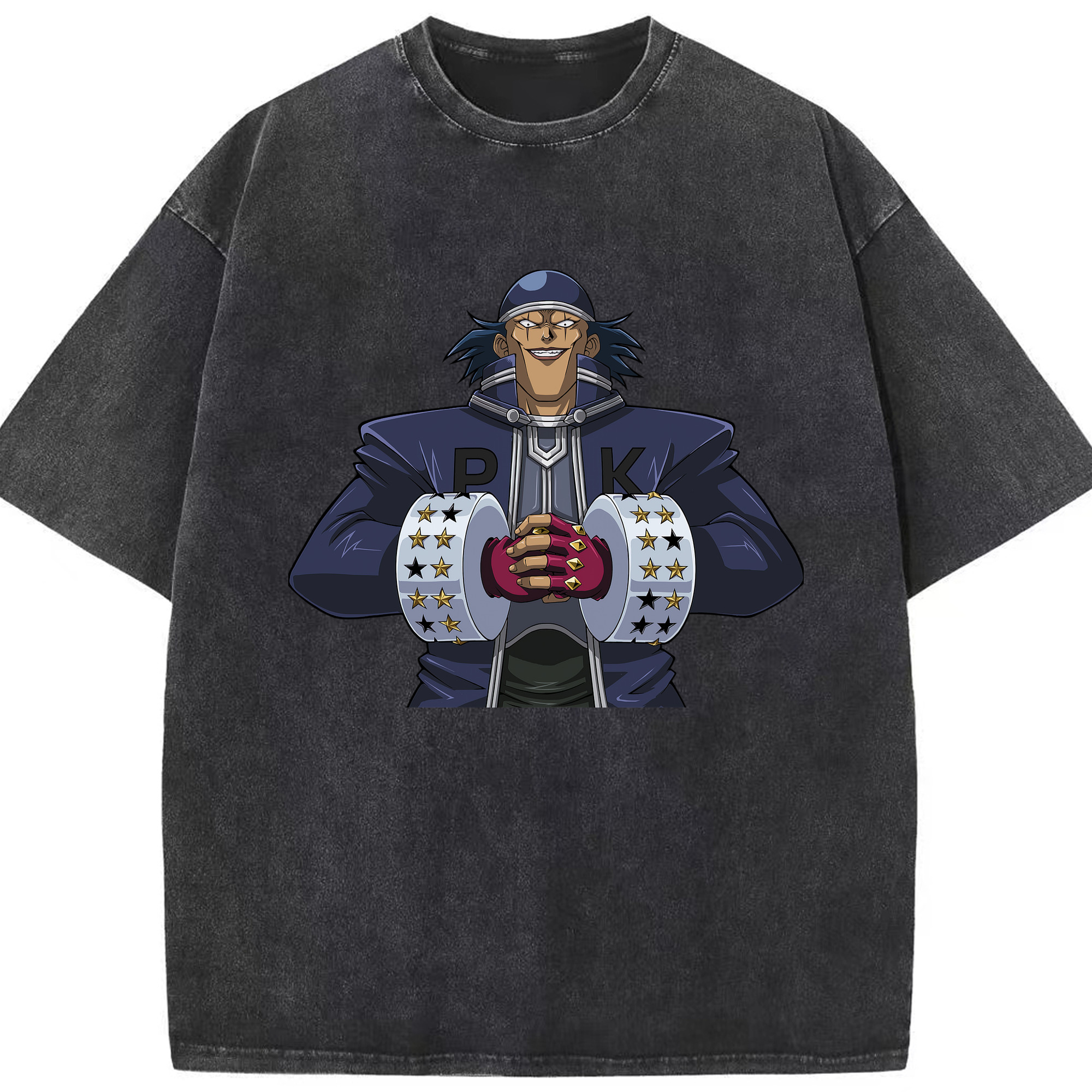 （画像用） 遊☆戯☆王 Yu-Gi-Oh! 綿100% ヴィンテージ風 半袖Tシャツ（フロントプリント）