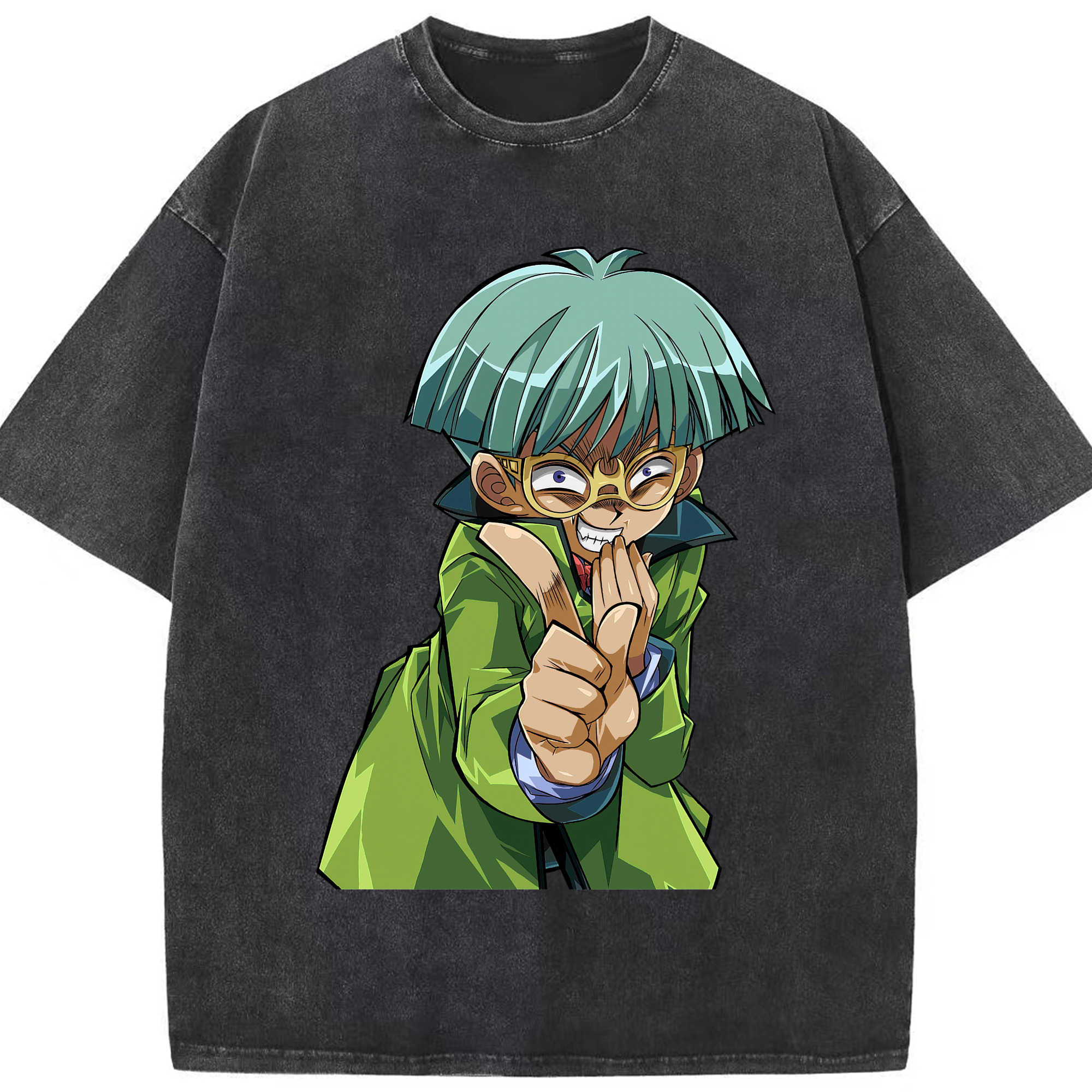 （画像用） 遊☆戯☆王 Yu-Gi-Oh! 綿100% ヴィンテージ風 半袖Tシャツ（フロントプリント）