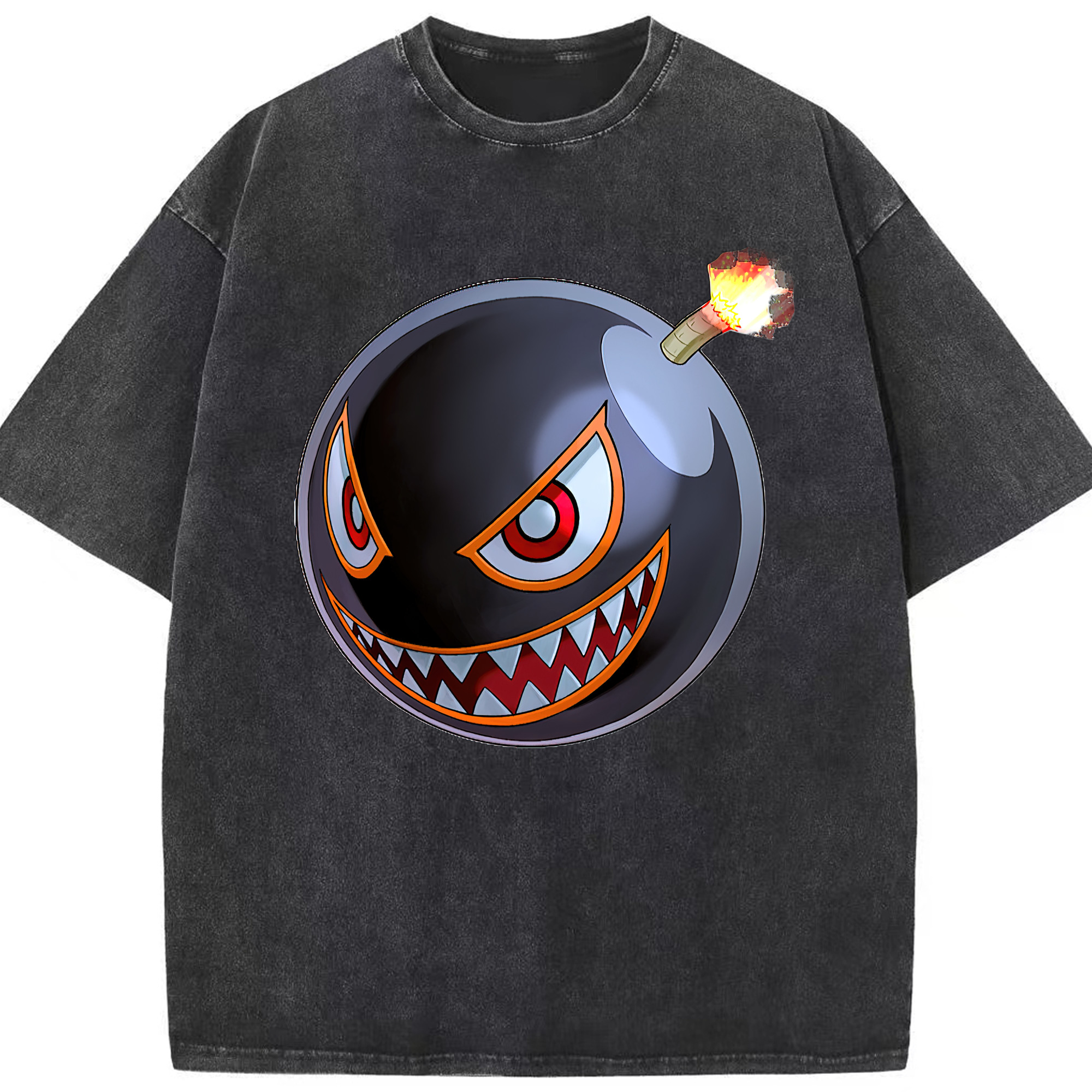 （画像用） 遊☆戯☆王 Yu-Gi-Oh! 綿100% ヴィンテージ風 半袖Tシャツ（フロントプリント）