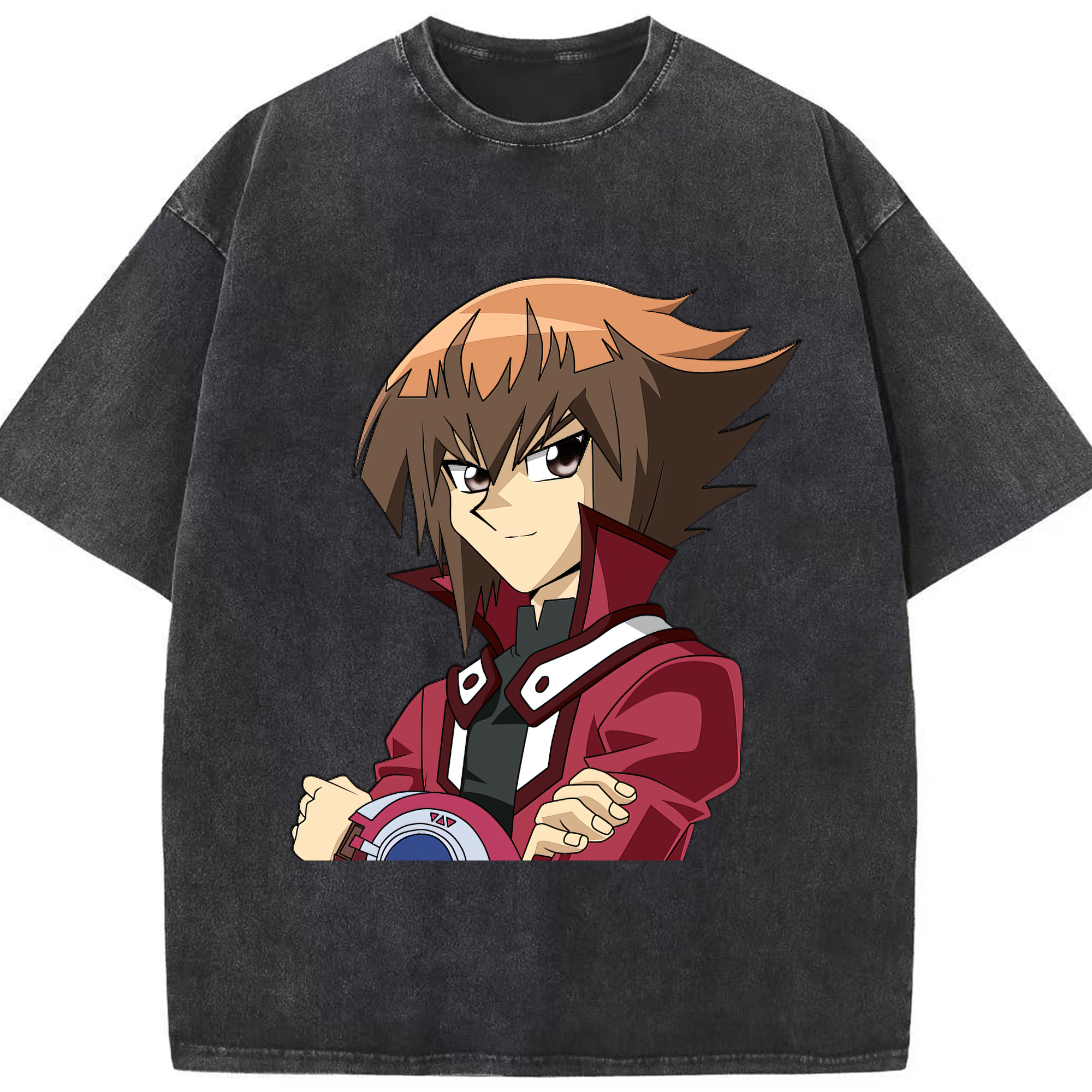 （画像用） 遊☆戯☆王 Yu-Gi-Oh! 綿100% ヴィンテージ風 半袖Tシャツ（フロントプリント）
