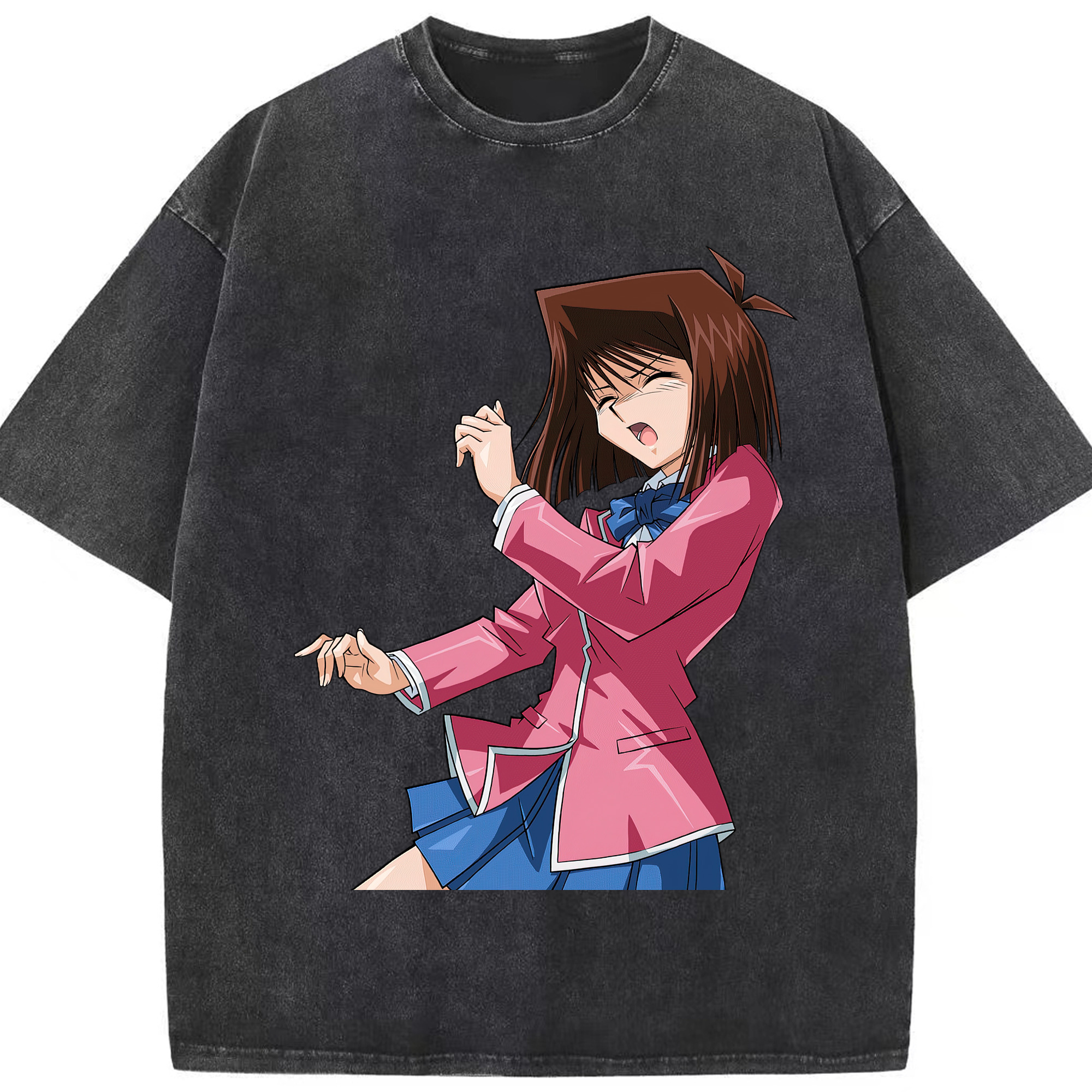 （画像用） 遊☆戯☆王 Yu-Gi-Oh! 綿100% ヴィンテージ風 半袖Tシャツ（フロントプリント）
