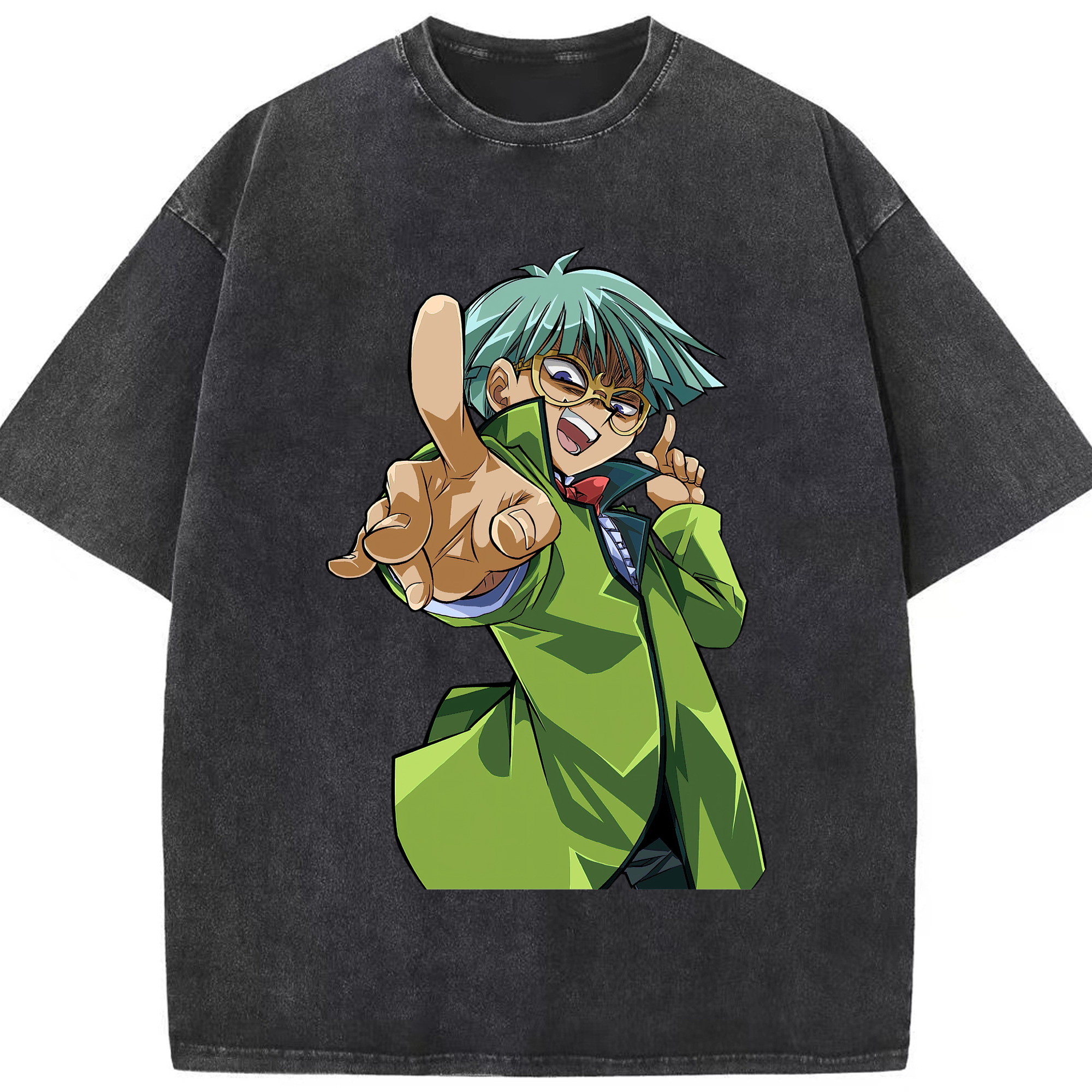 （画像用） 遊☆戯☆王 Yu-Gi-Oh! 綿100% ヴィンテージ風 半袖Tシャツ（フロントプリント）