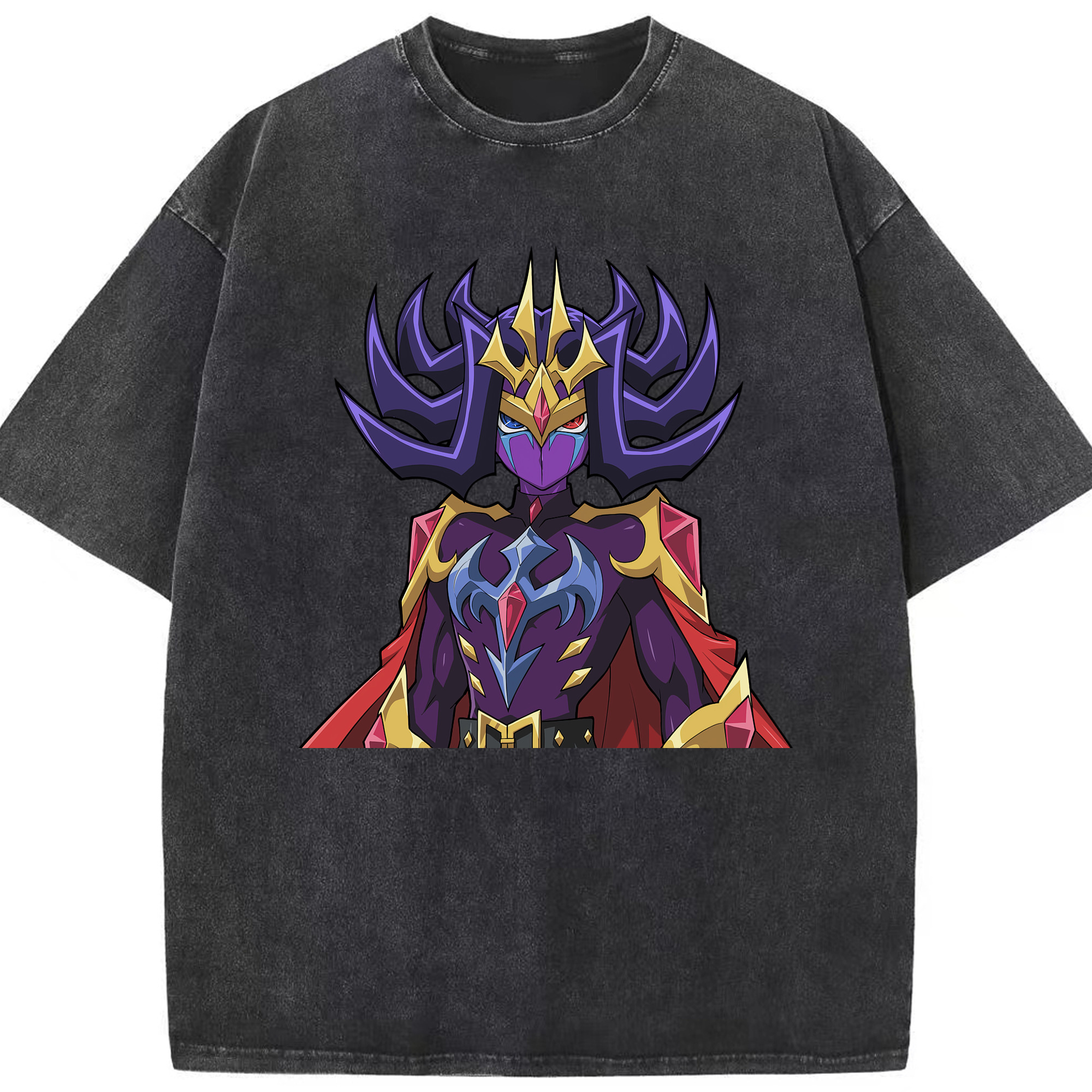 （画像用） 遊☆戯☆王 Yu-Gi-Oh! 綿100% ヴィンテージ風 半袖Tシャツ（フロントプリント）