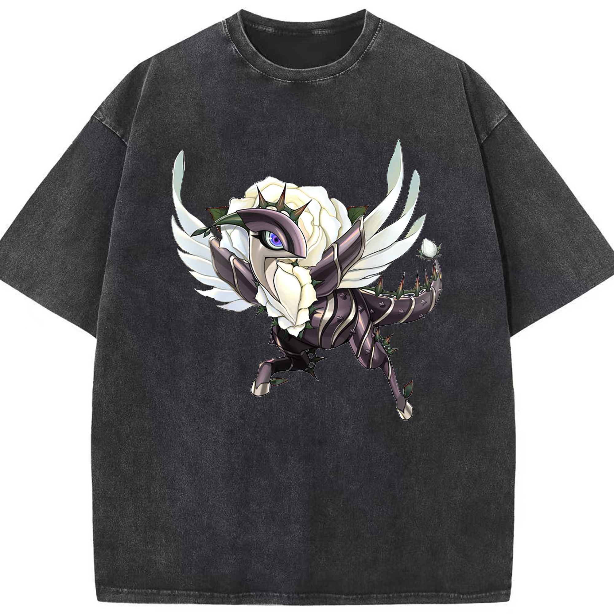 （画像用） 遊☆戯☆王 Yu-Gi-Oh! 綿100% ヴィンテージ風 半袖Tシャツ（フロントプリント）