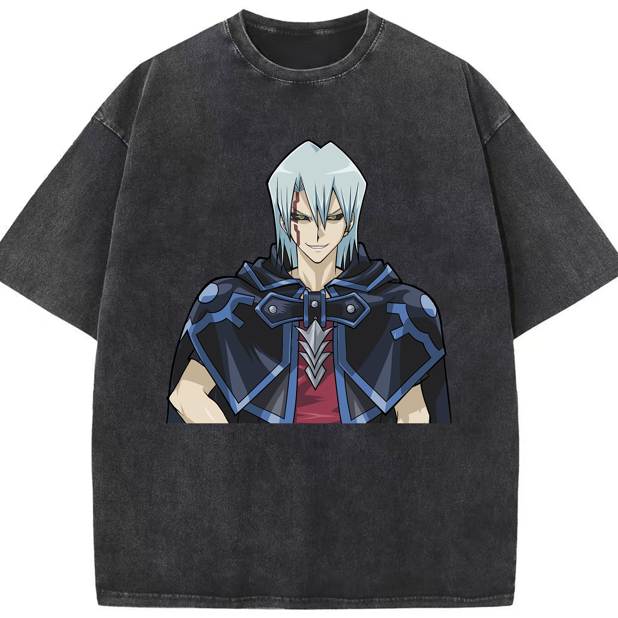 （画像用） 遊☆戯☆王 Yu-Gi-Oh! 綿100% ヴィンテージ風 半袖Tシャツ（フロントプリント）