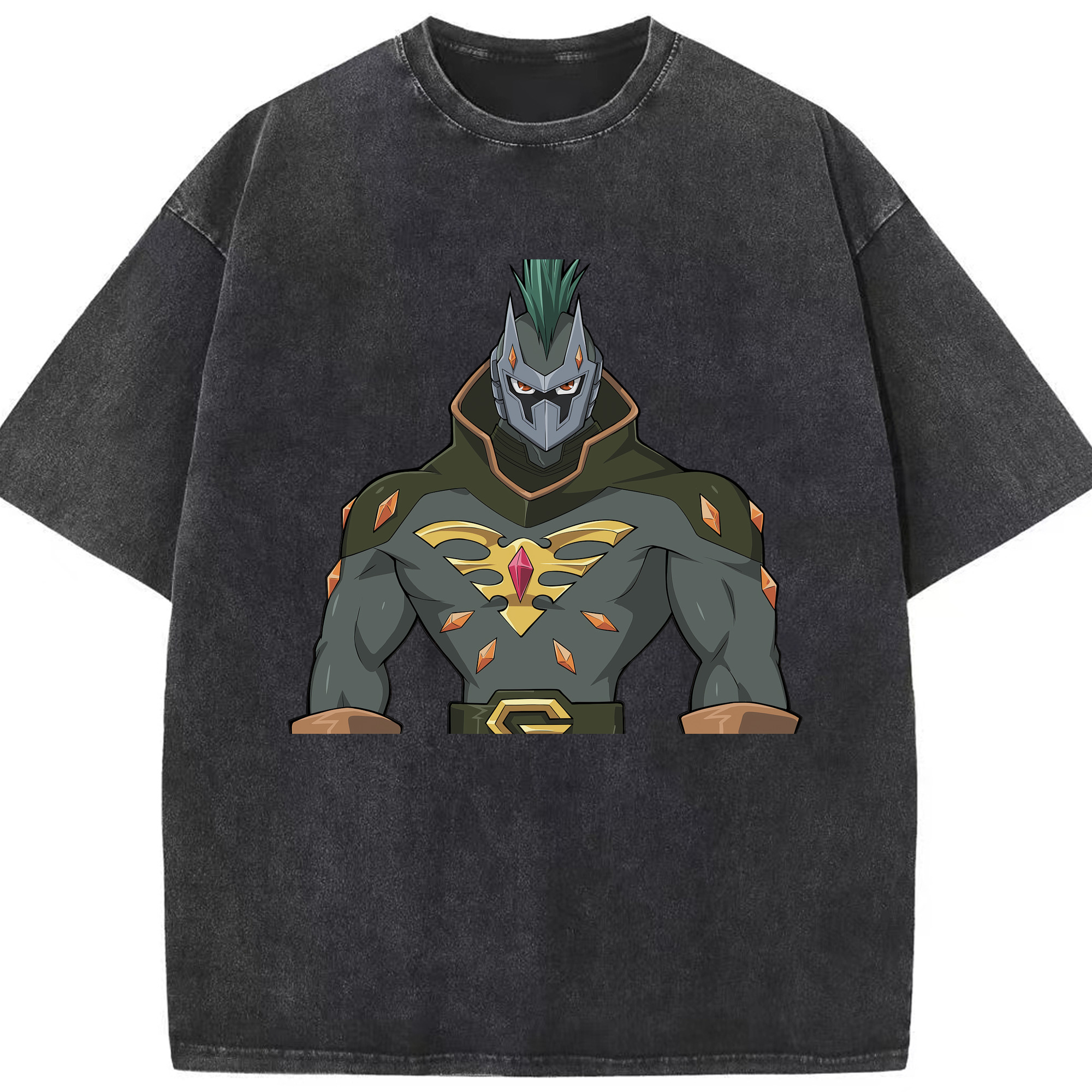 （画像用） 遊☆戯☆王 Yu-Gi-Oh! 綿100% ヴィンテージ風 半袖Tシャツ（フロントプリント）