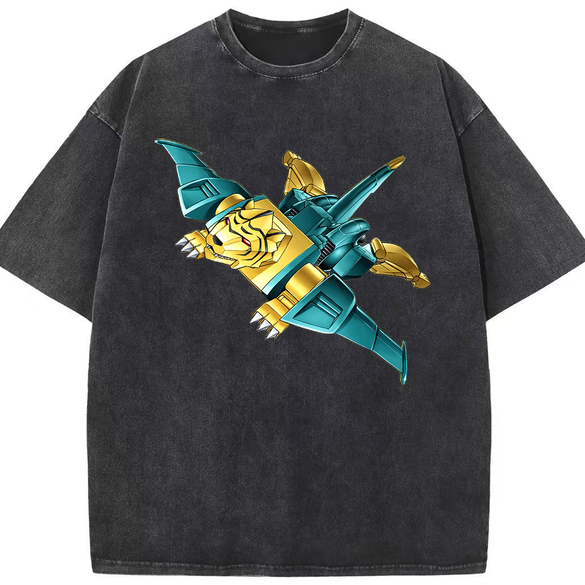 （画像用） 遊☆戯☆王 Yu-Gi-Oh! 綿100% ヴィンテージ風 半袖Tシャツ（フロントプリント）