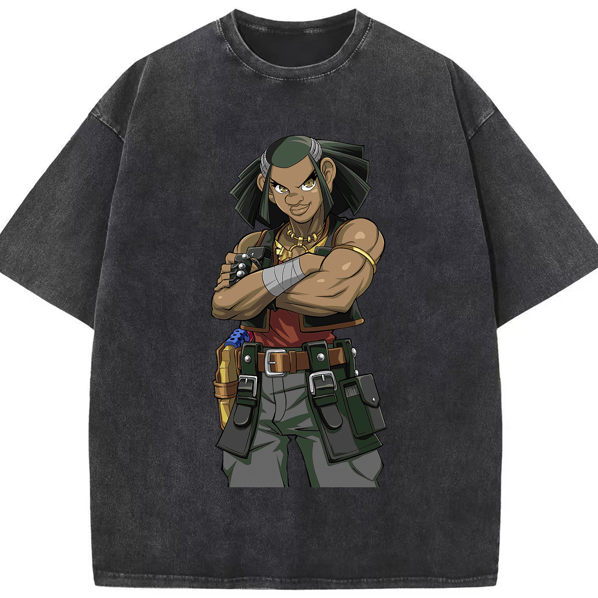 （画像用） 遊☆戯☆王 Yu-Gi-Oh! 綿100% ヴィンテージ風 半袖Tシャツ（フロントプリント）