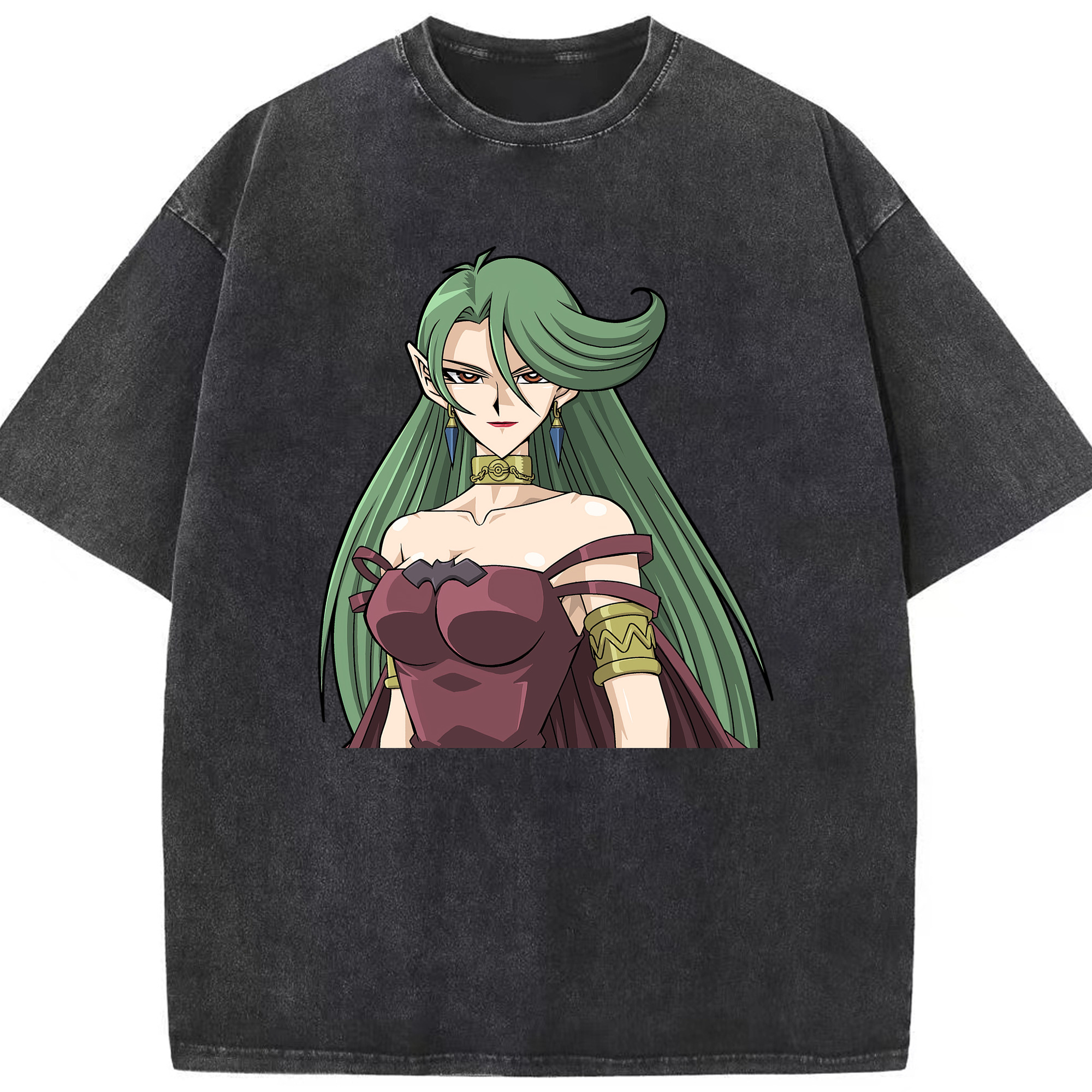 （画像用） 遊☆戯☆王 Yu-Gi-Oh! 綿100% ヴィンテージ風 半袖Tシャツ（フロントプリント）