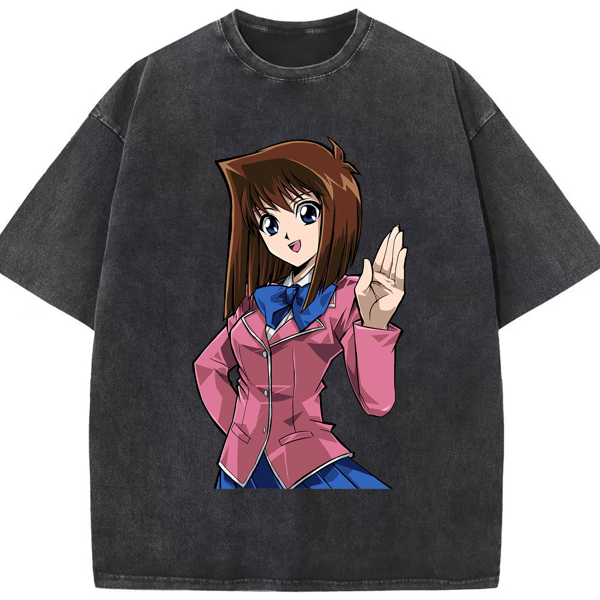 （画像用） 遊☆戯☆王 Yu-Gi-Oh! 綿100% ヴィンテージ風 半袖Tシャツ（フロントプリント）