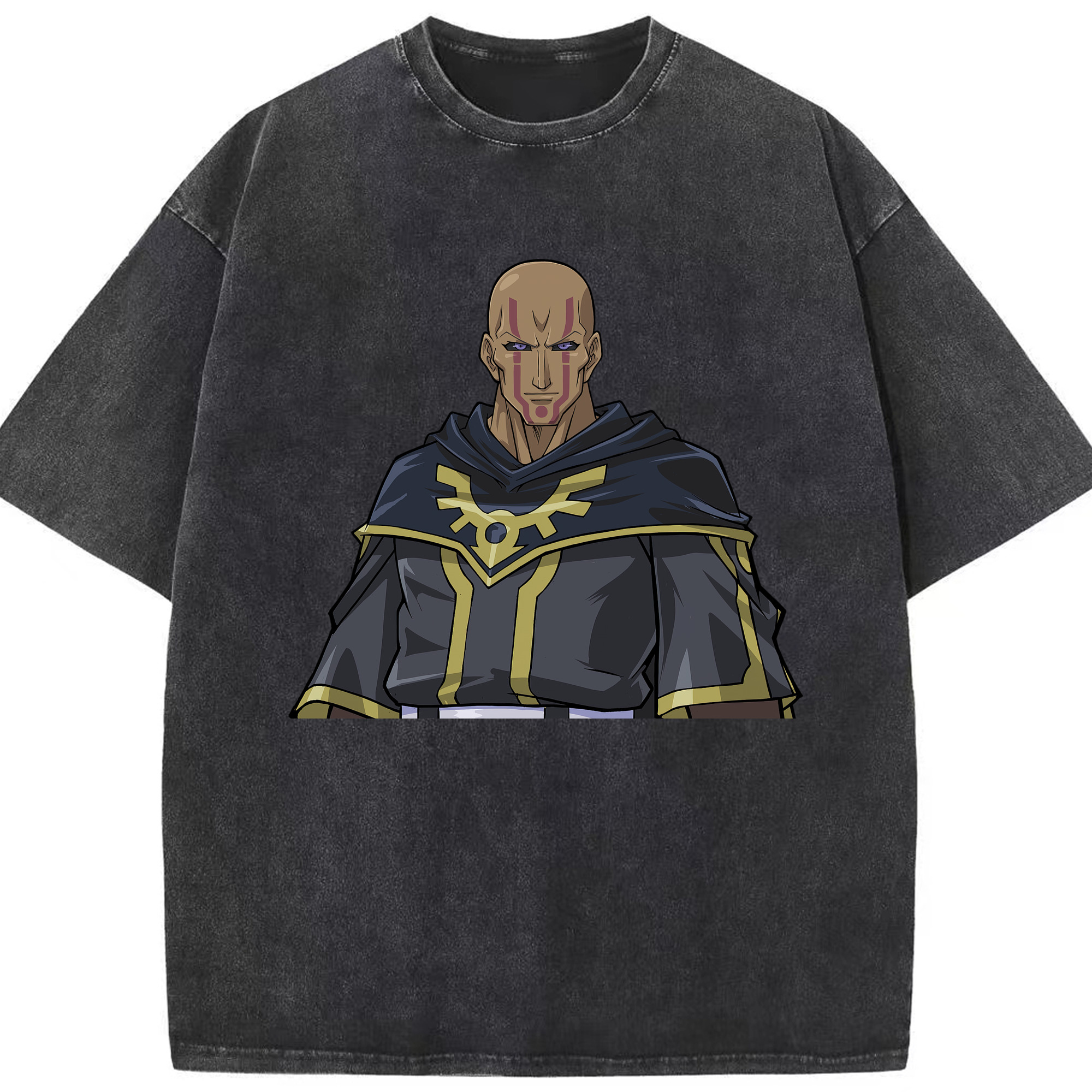 （画像用） 遊☆戯☆王 Yu-Gi-Oh! 綿100% ヴィンテージ風 半袖Tシャツ（フロントプリント）