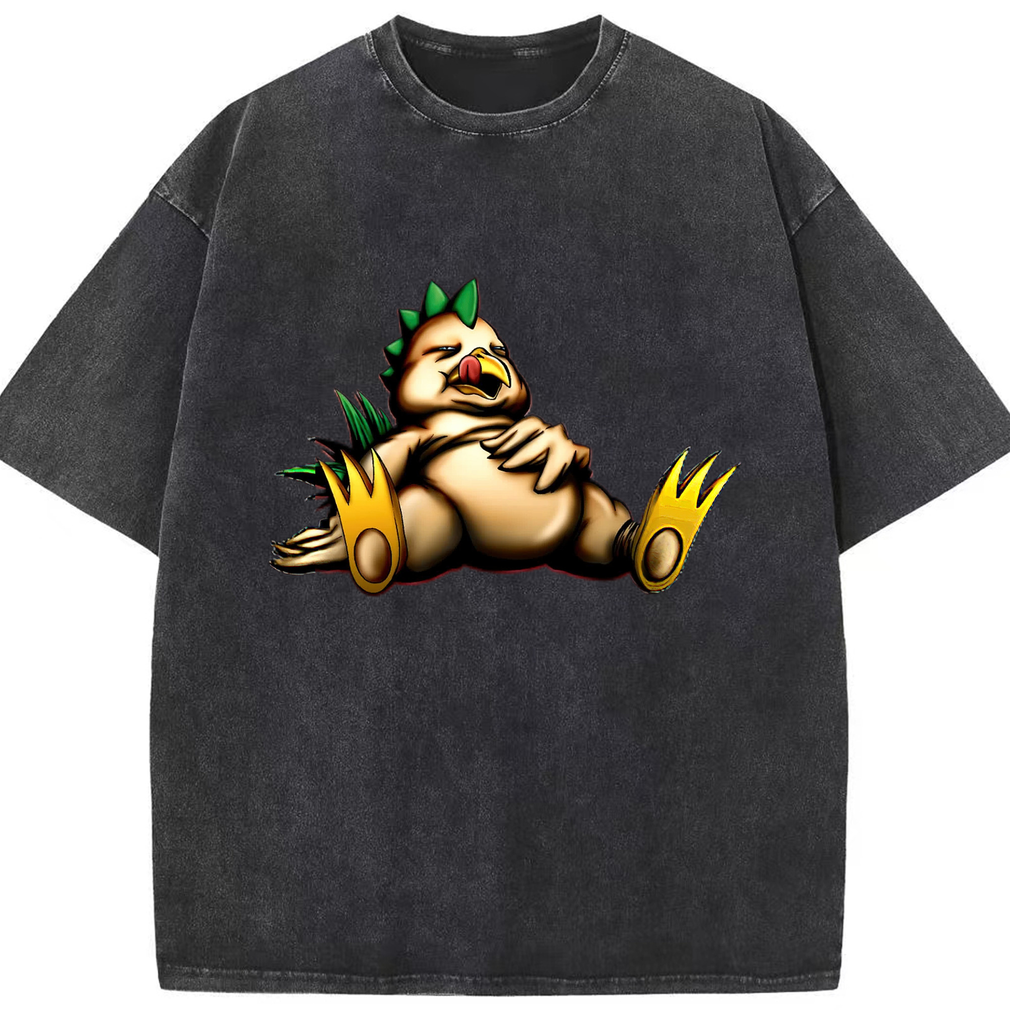 （画像用） 遊☆戯☆王 Yu-Gi-Oh! 綿100% ヴィンテージ風 半袖Tシャツ（フロントプリント）