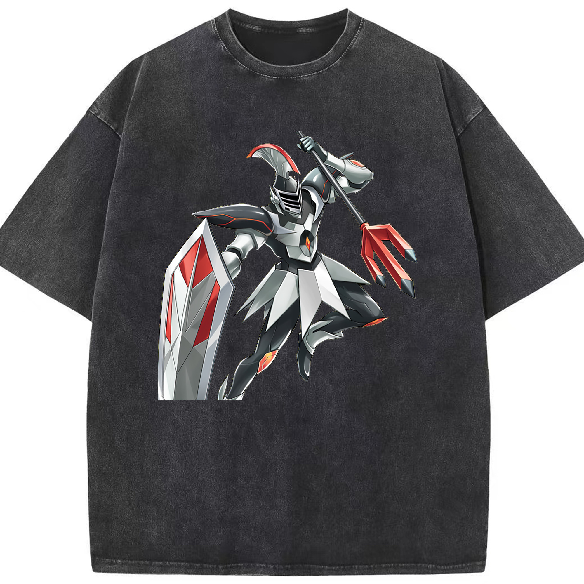 （画像用） 遊☆戯☆王 Yu-Gi-Oh! 綿100% ヴィンテージ風 半袖Tシャツ（フロントプリント）