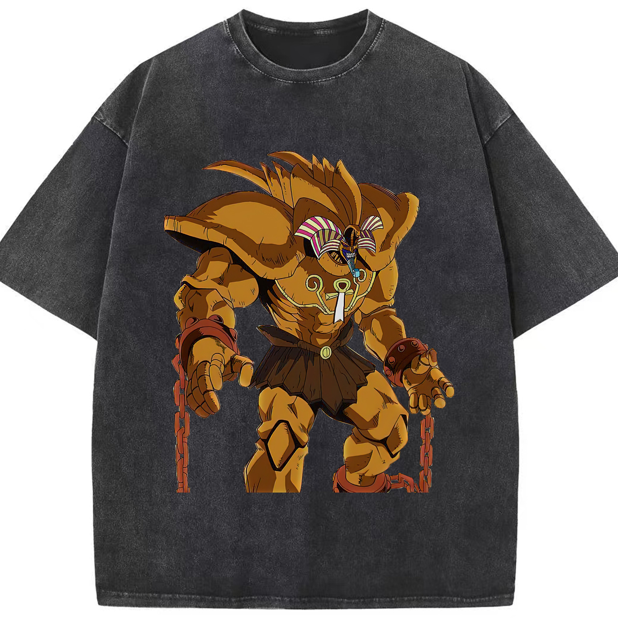 （画像用） 遊☆戯☆王 Yu-Gi-Oh! 綿100% ヴィンテージ風 半袖Tシャツ（フロントプリント）