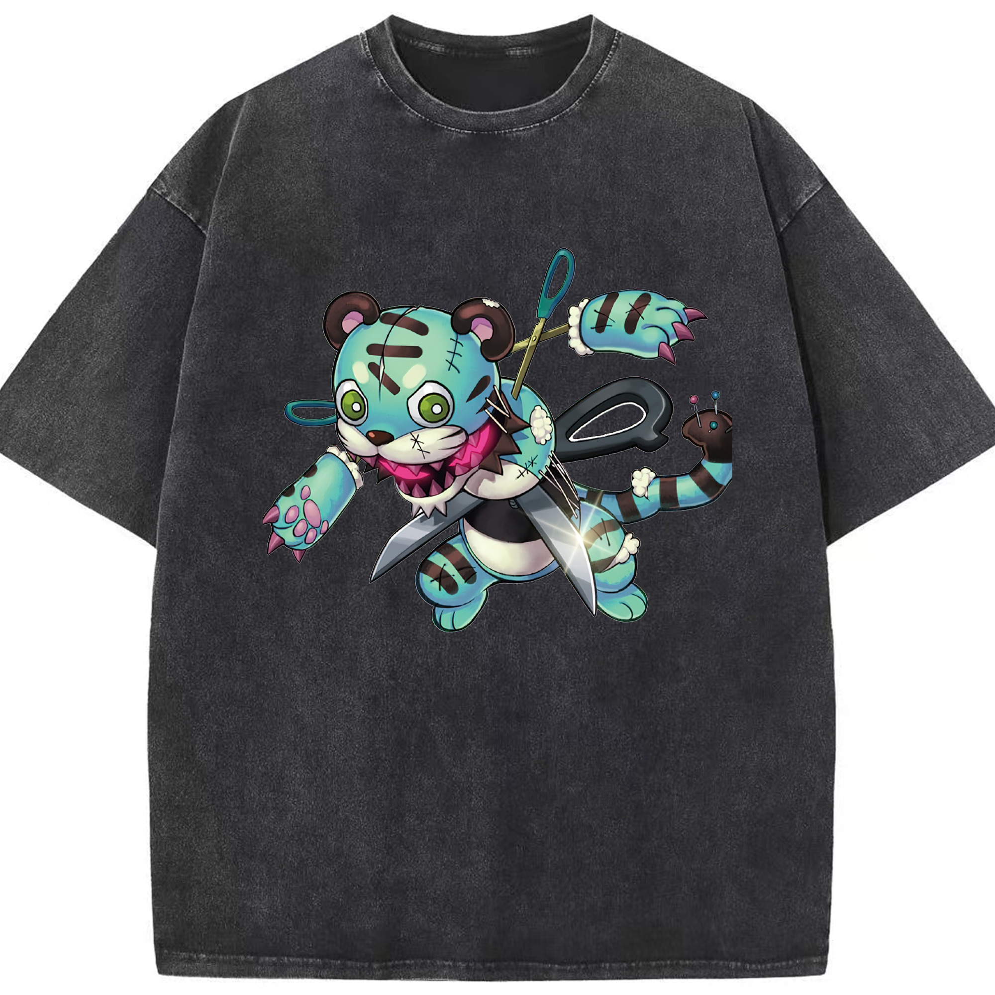 （画像用） 遊☆戯☆王 Yu-Gi-Oh! 綿100% ヴィンテージ風 半袖Tシャツ（フロントプリント）