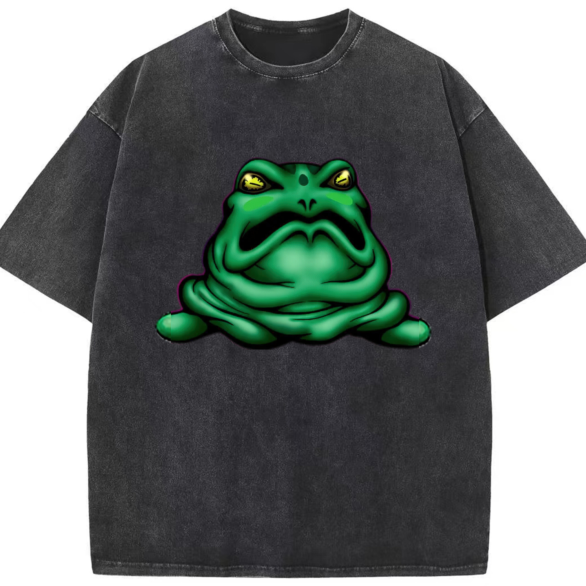 （画像用） 遊☆戯☆王 Yu-Gi-Oh! 綿100% ヴィンテージ風 半袖Tシャツ（フロントプリント）