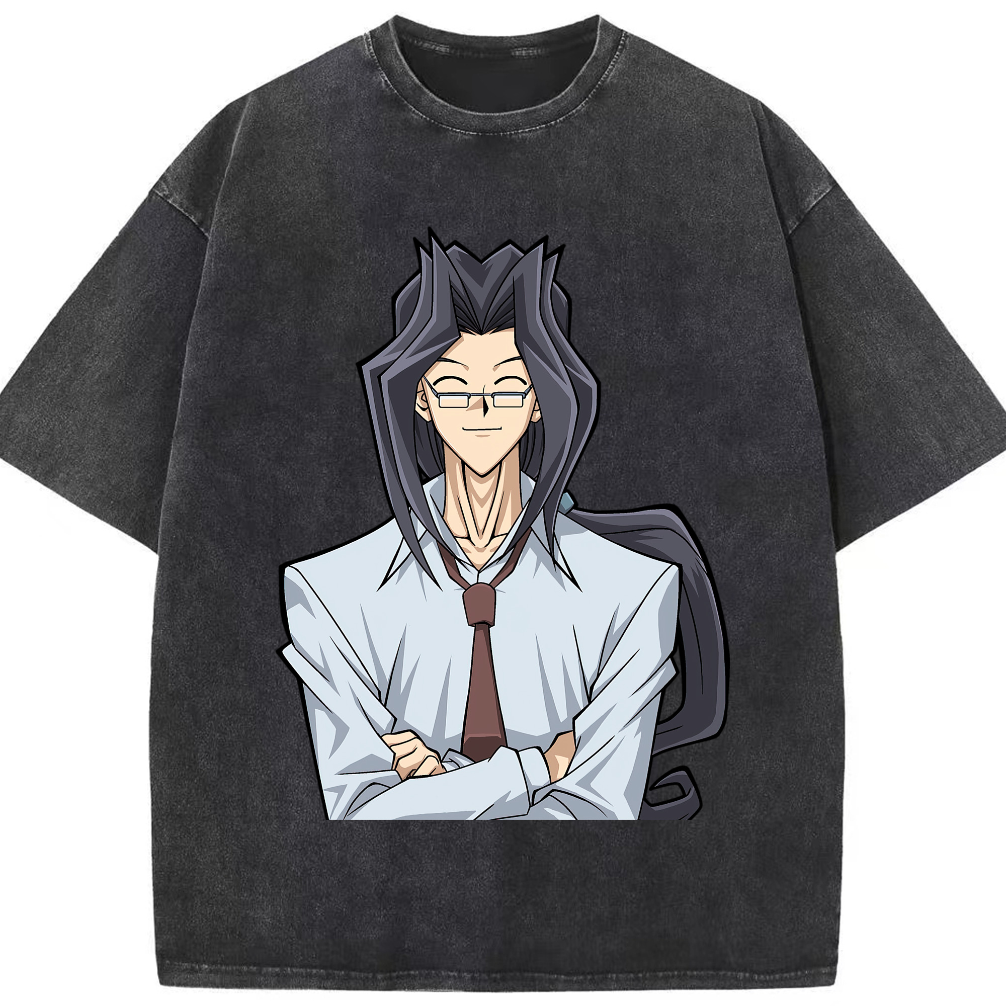 （画像用） 遊☆戯☆王 Yu-Gi-Oh! 綿100% ヴィンテージ風 半袖Tシャツ（フロントプリント）