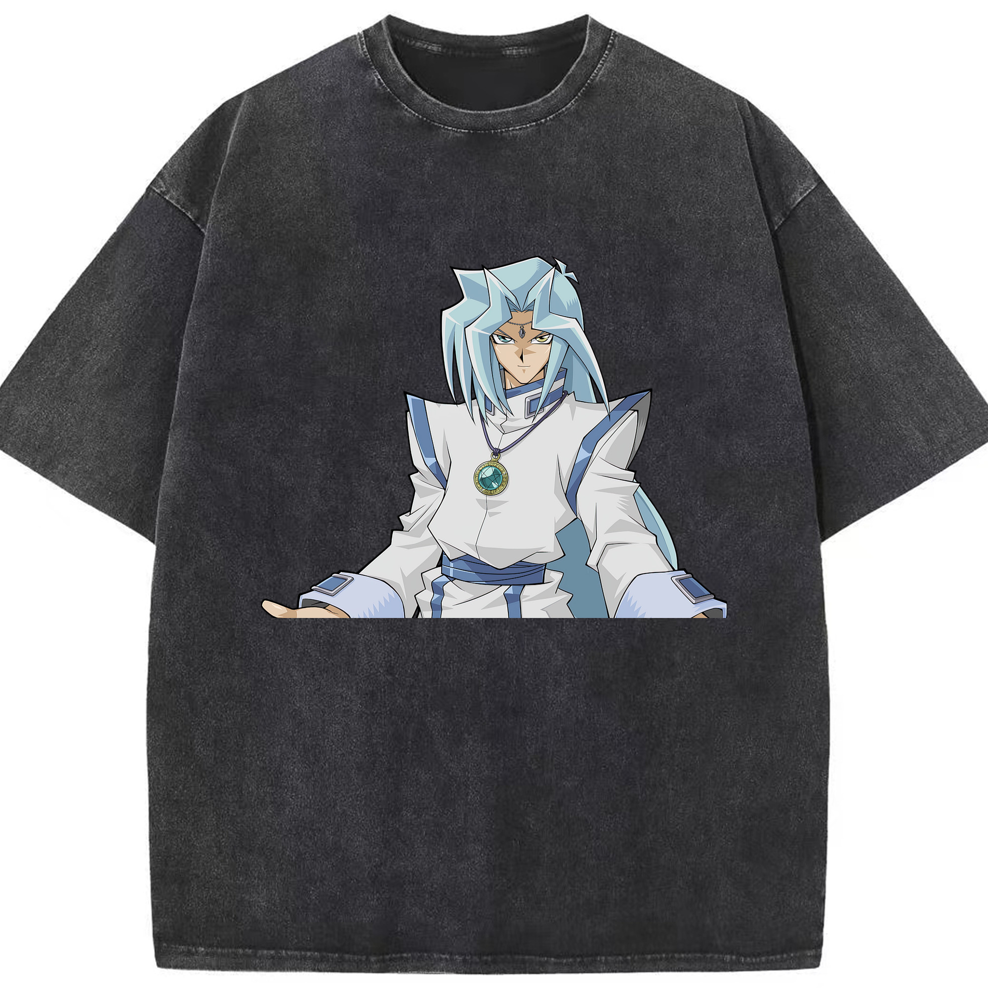 （画像用） 遊☆戯☆王 Yu-Gi-Oh! 綿100% ヴィンテージ風 半袖Tシャツ（フロントプリント）
