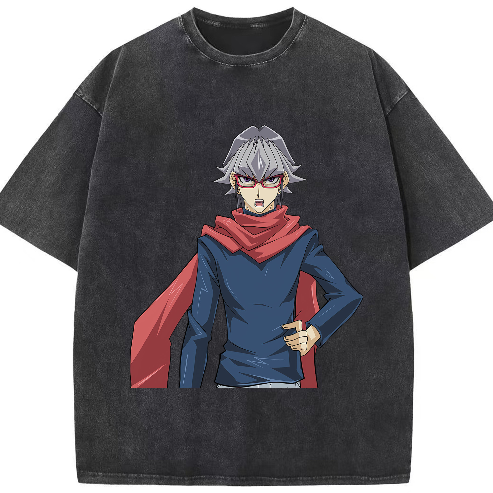 （画像用） 遊☆戯☆王 Yu-Gi-Oh! 綿100% ヴィンテージ風 半袖Tシャツ（フロントプリント）