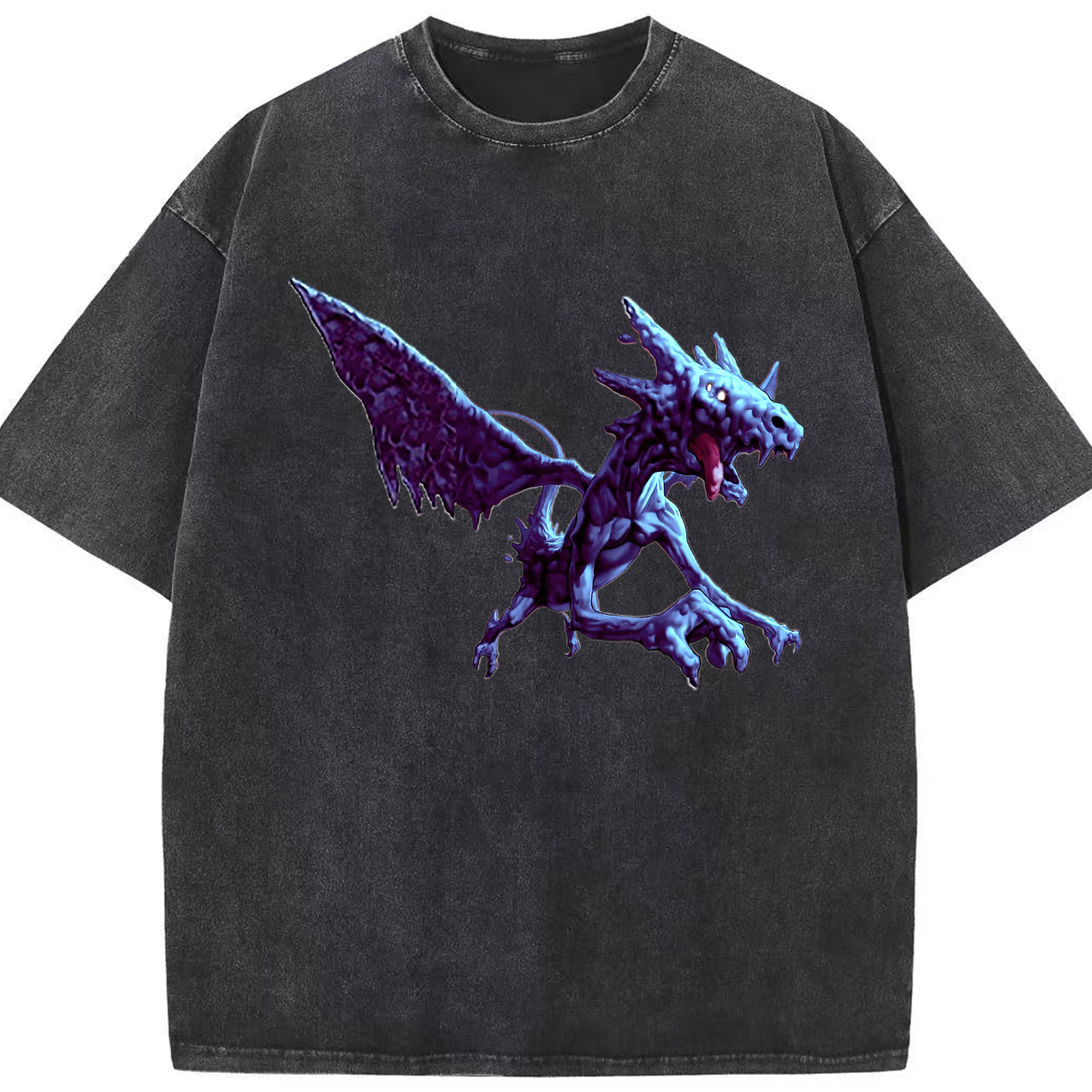 （画像用） 遊☆戯☆王 Yu-Gi-Oh! 綿100% ヴィンテージ風 半袖Tシャツ（フロントプリント）