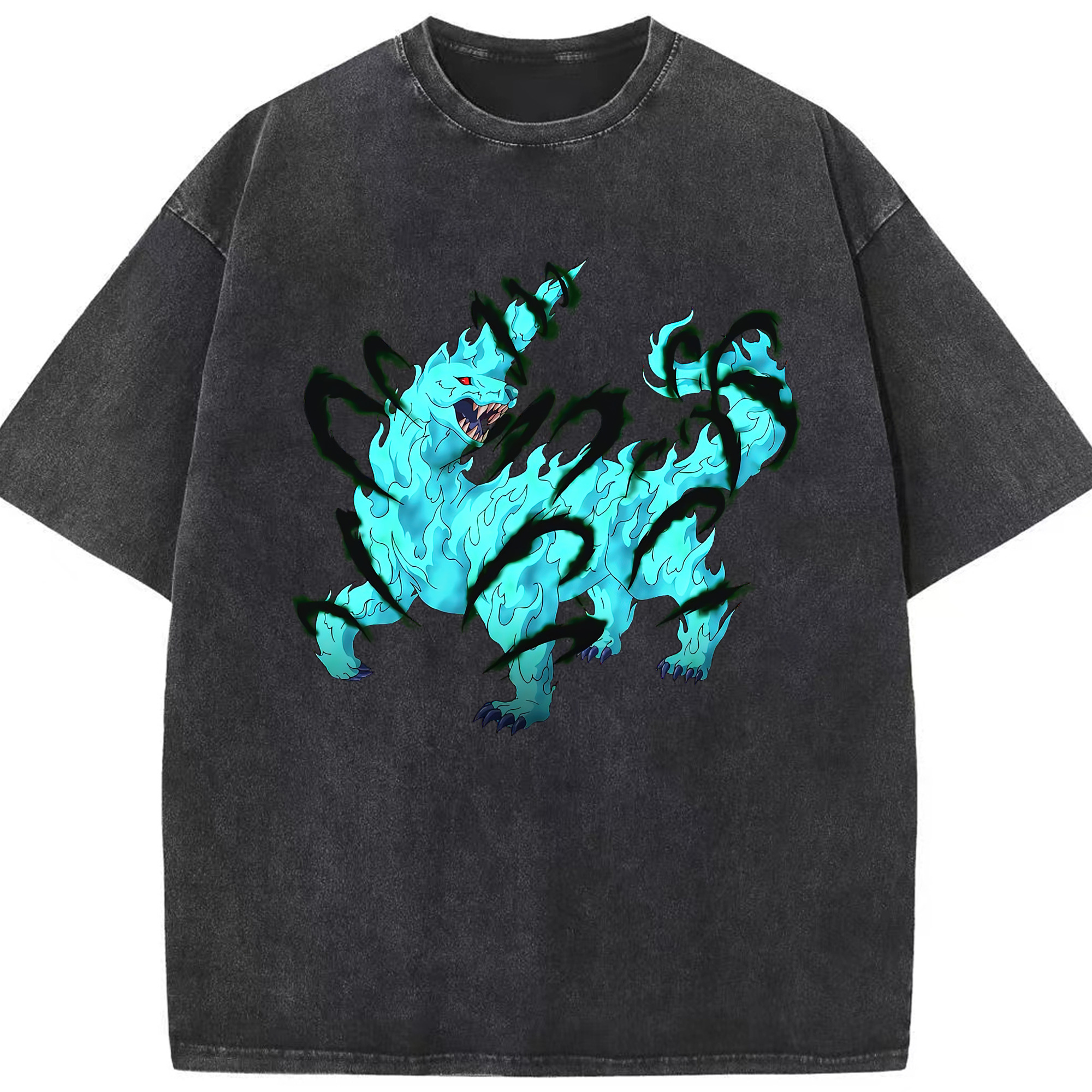 （画像用） 遊☆戯☆王 Yu-Gi-Oh! 綿100% ヴィンテージ風 半袖Tシャツ（フロントプリント）