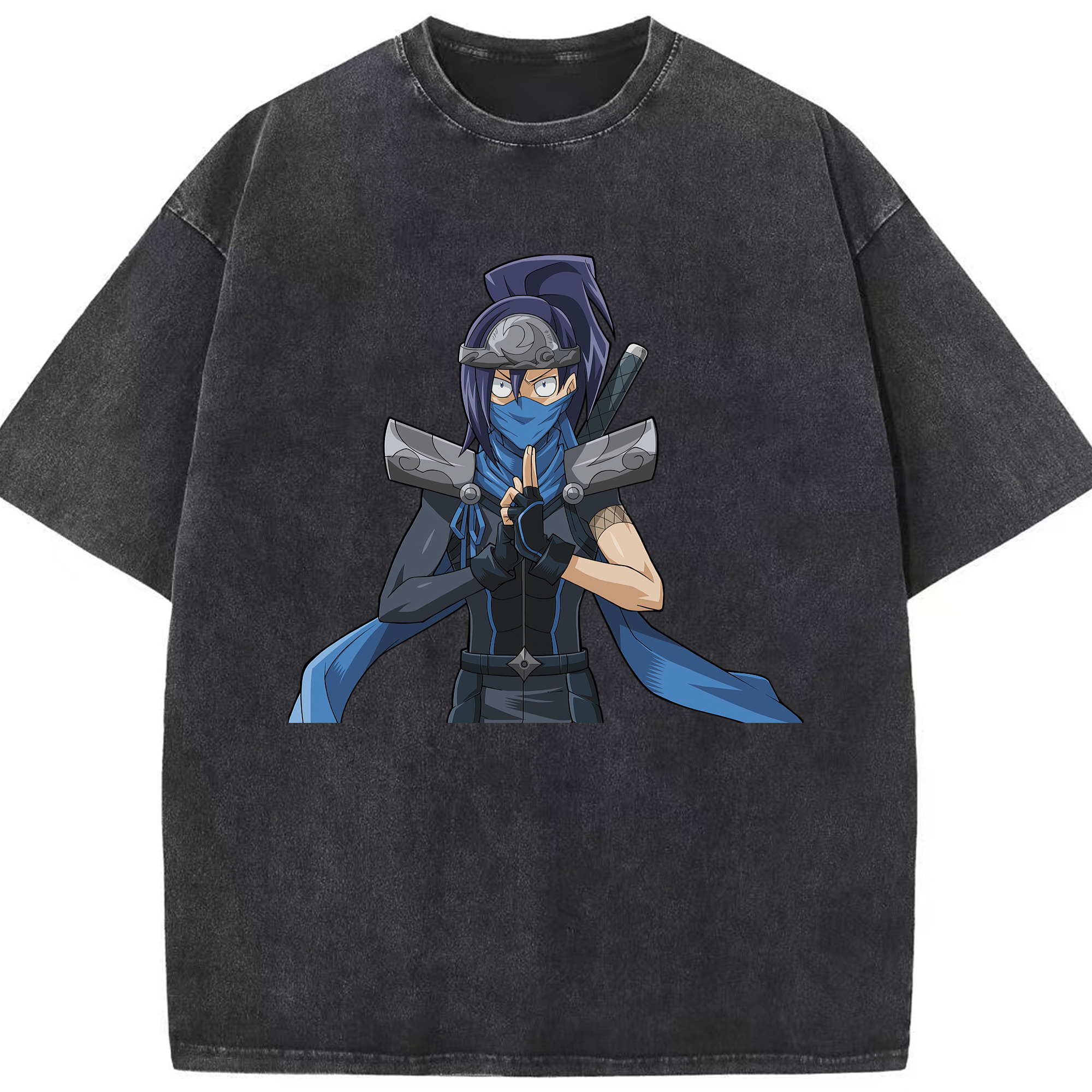 （画像用） 遊☆戯☆王 Yu-Gi-Oh! 綿100% ヴィンテージ風 半袖Tシャツ（フロントプリント）