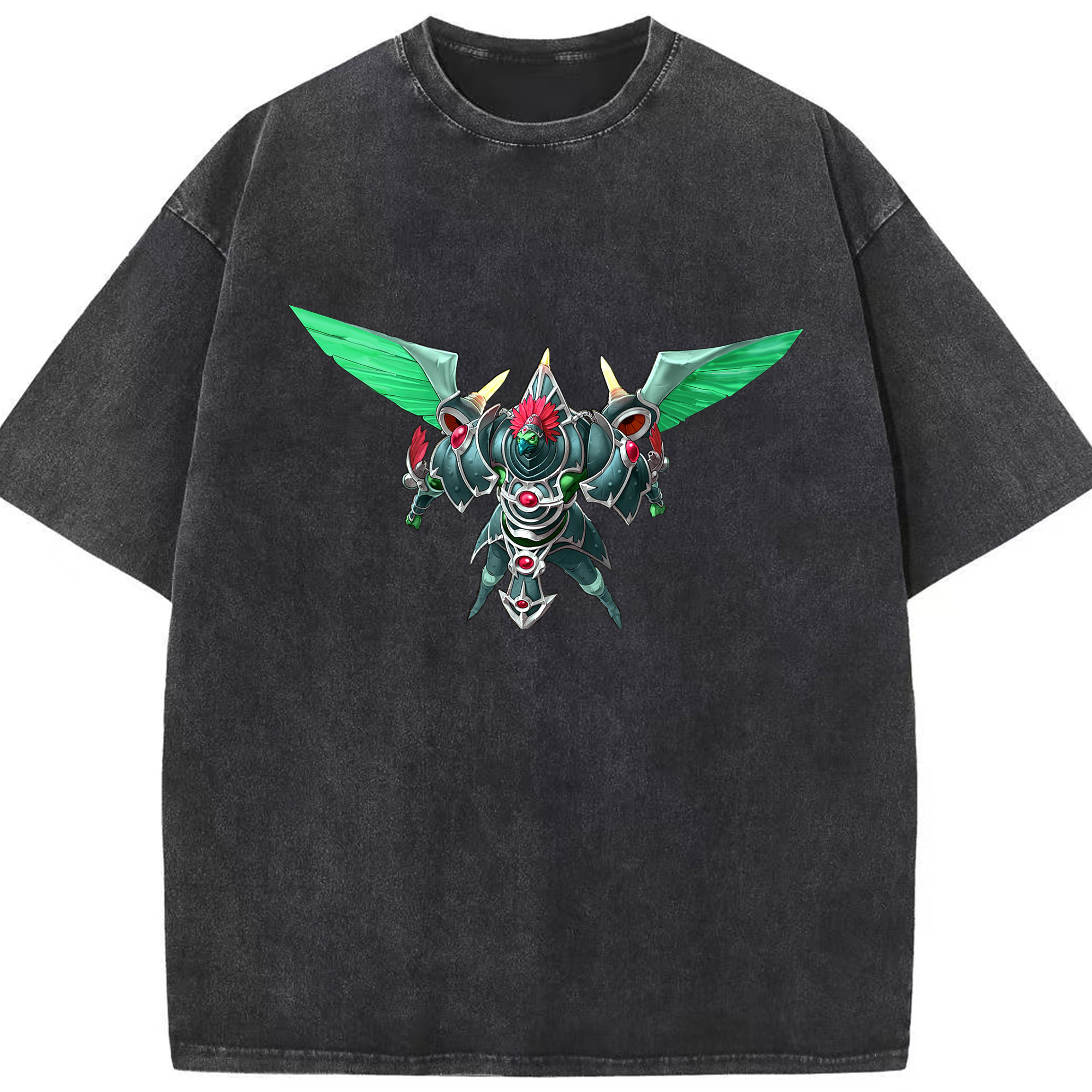 （画像用） 遊☆戯☆王 Yu-Gi-Oh! 綿100% ヴィンテージ風 半袖Tシャツ（フロントプリント）