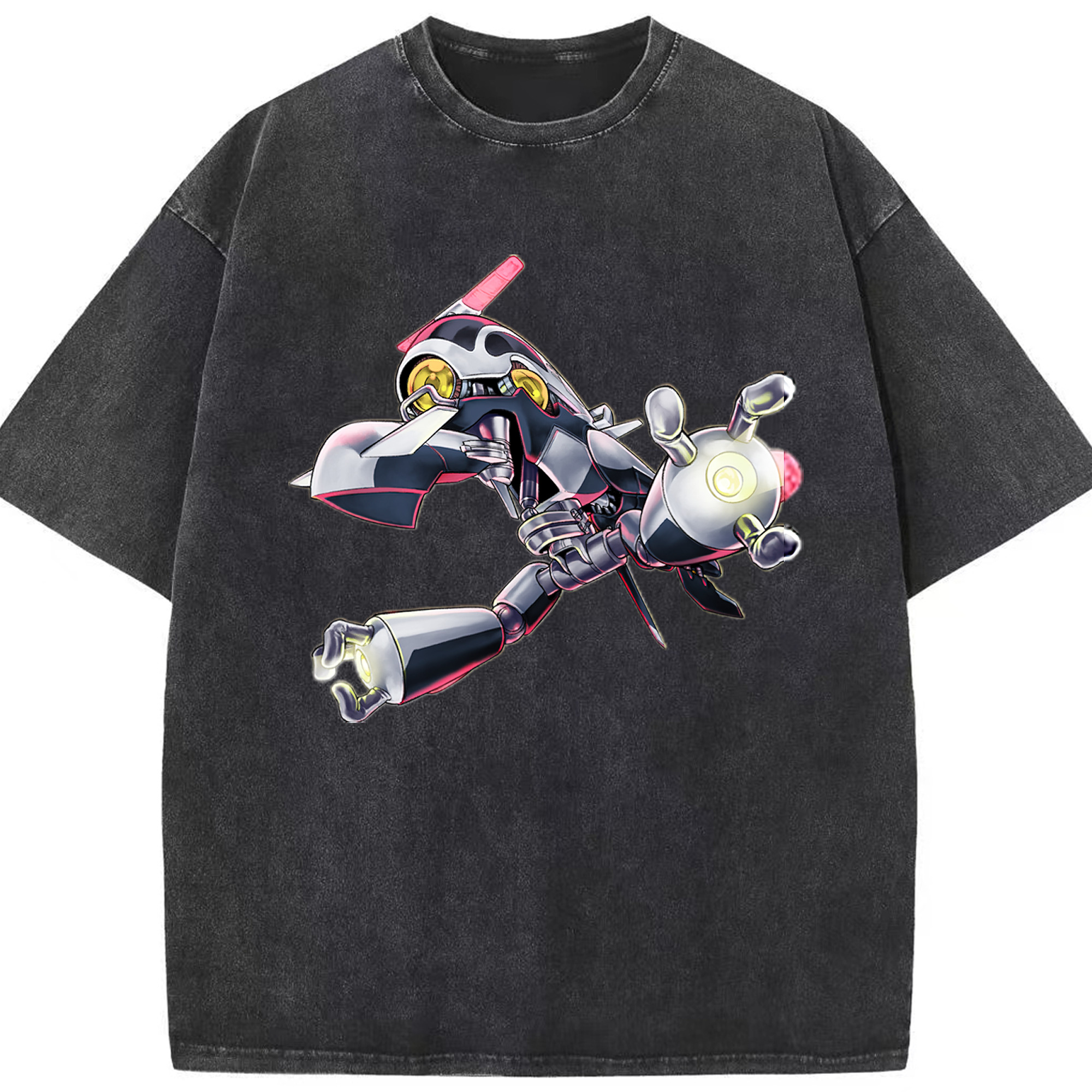 （画像用） 遊☆戯☆王 Yu-Gi-Oh! 綿100% ヴィンテージ風 半袖Tシャツ（フロントプリント）