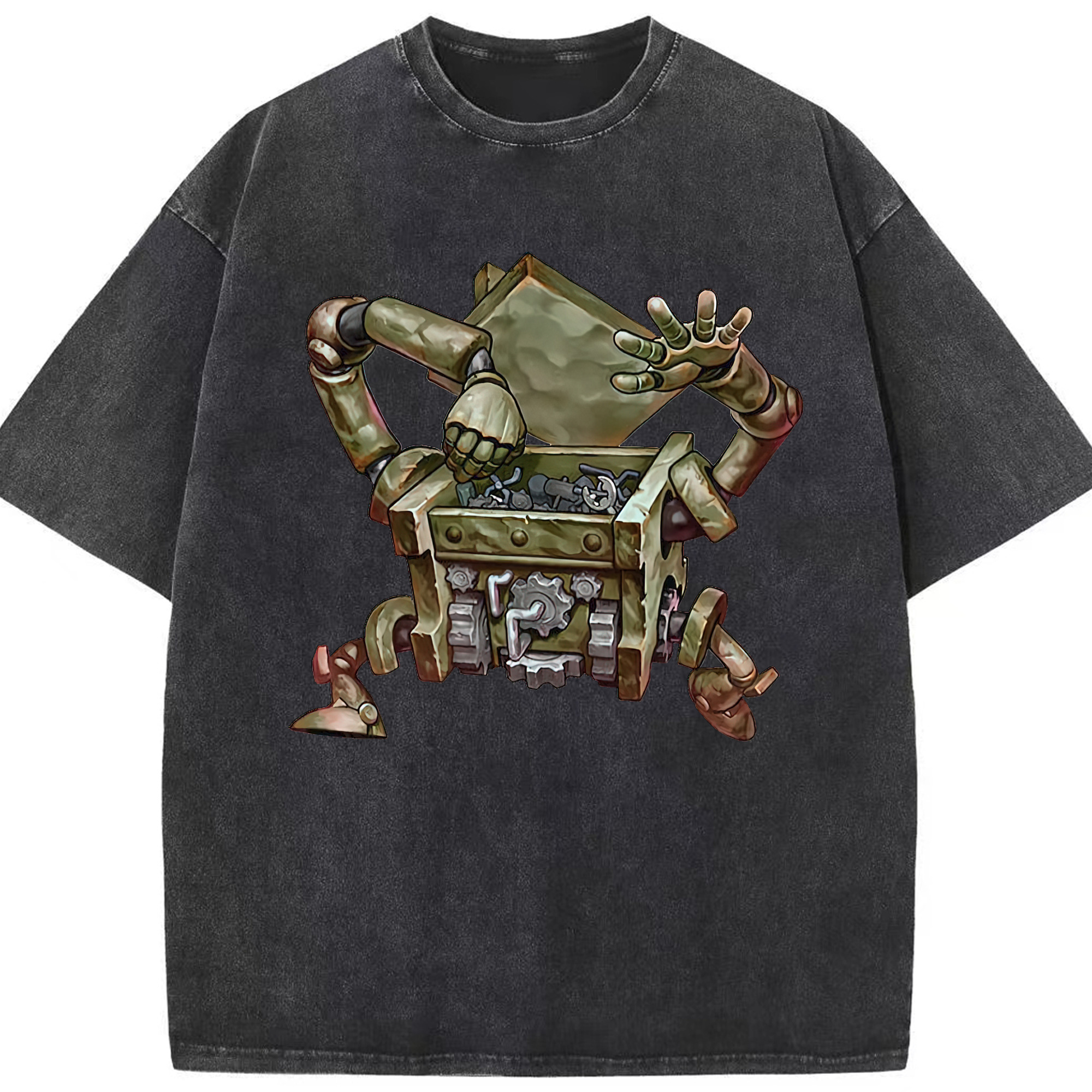 （画像用） 遊☆戯☆王 Yu-Gi-Oh! 綿100% ヴィンテージ風 半袖Tシャツ（フロントプリント）