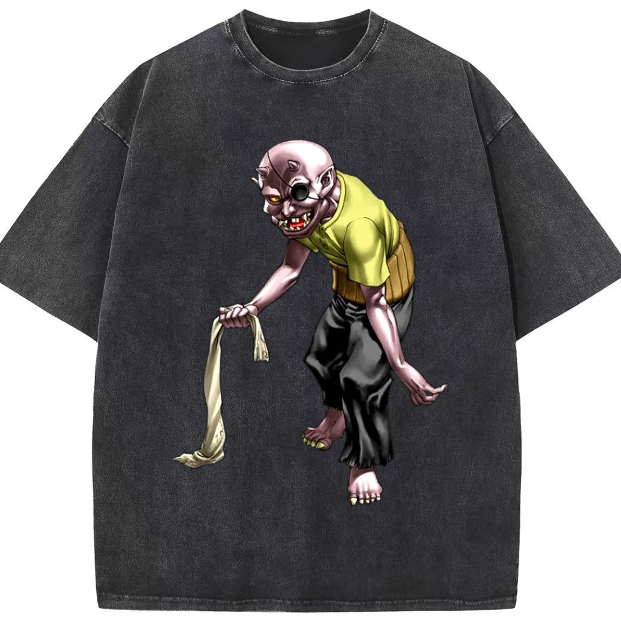 （画像用） 遊☆戯☆王 Yu-Gi-Oh! 綿100% ヴィンテージ風 半袖Tシャツ（フロントプリント）