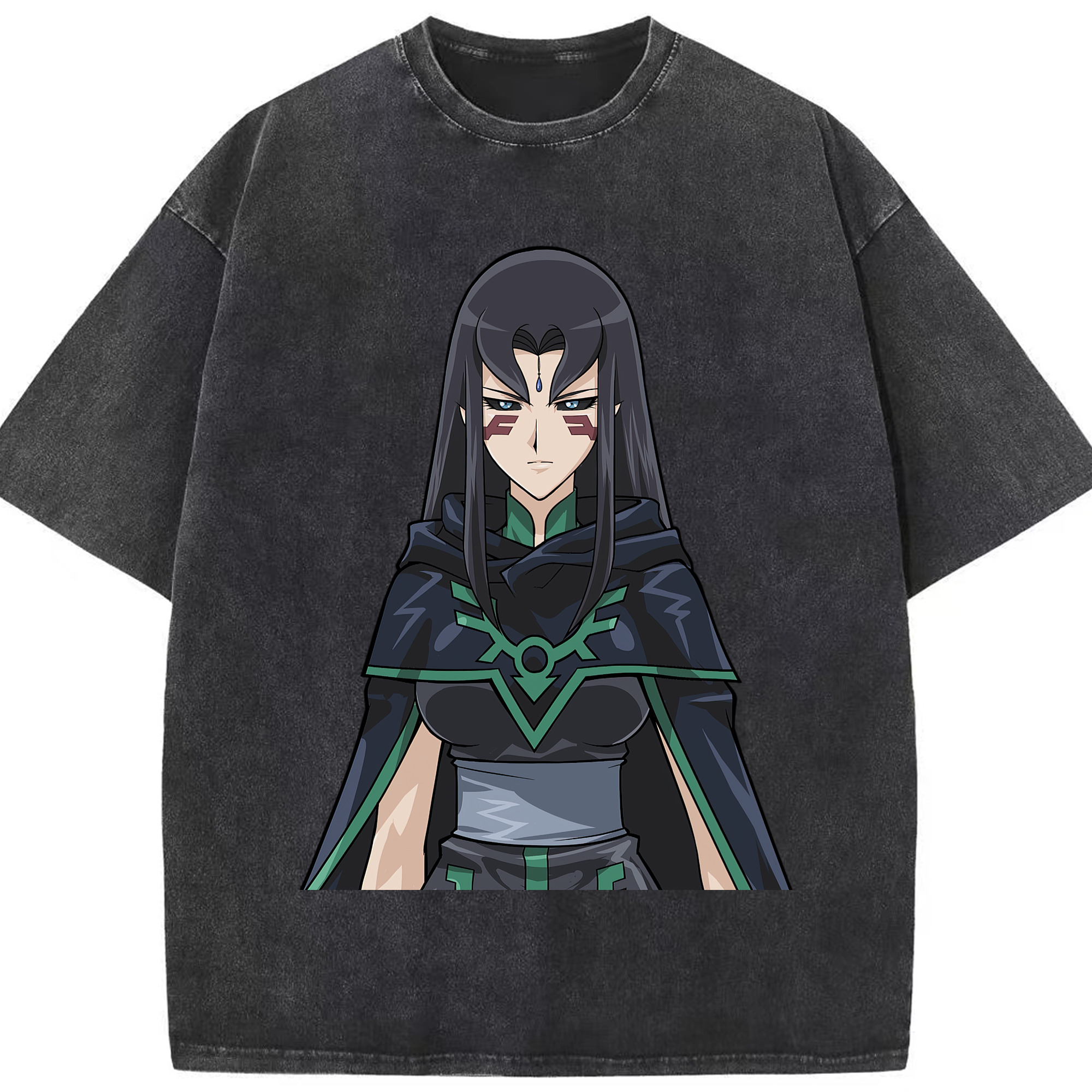 （画像用） 遊☆戯☆王 Yu-Gi-Oh! 綿100% ヴィンテージ風 半袖Tシャツ（フロントプリント）