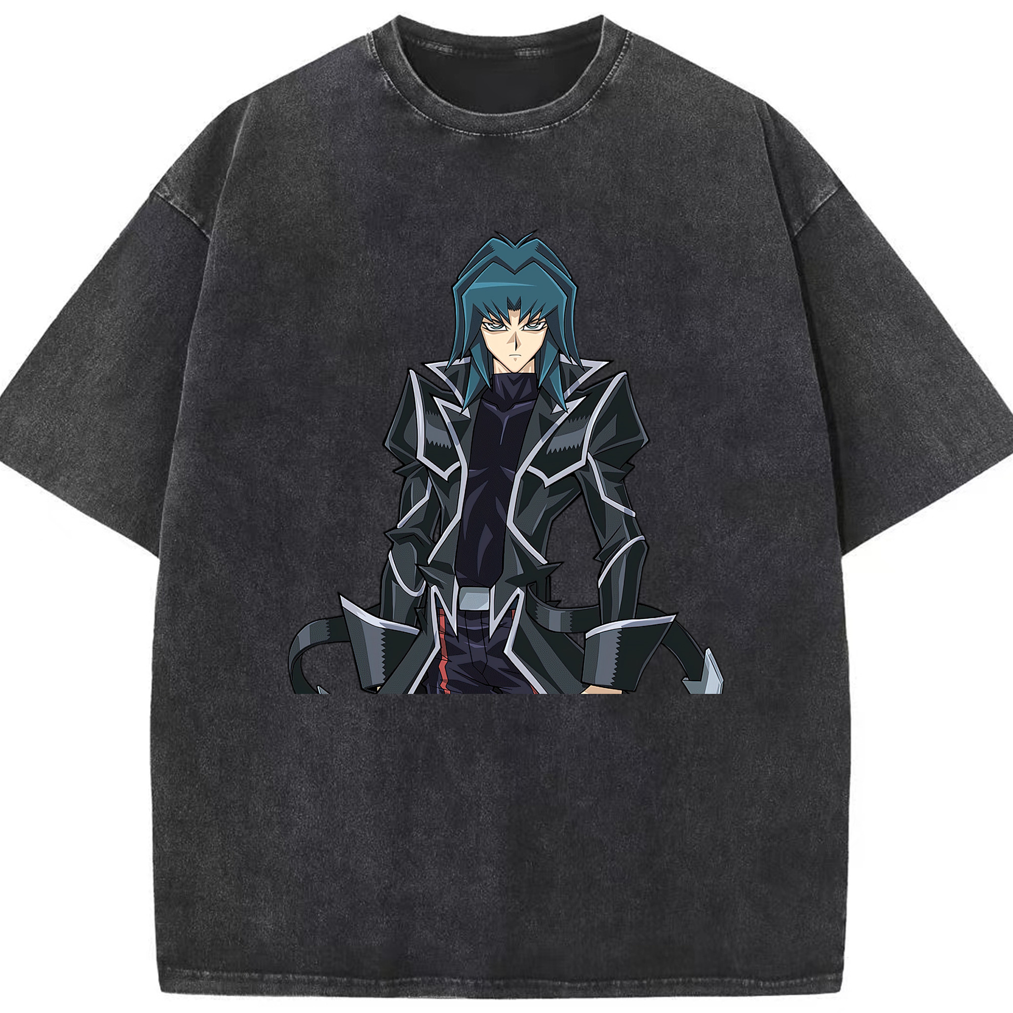 （画像用） 遊☆戯☆王 Yu-Gi-Oh! 綿100% ヴィンテージ風 半袖Tシャツ（フロントプリント）