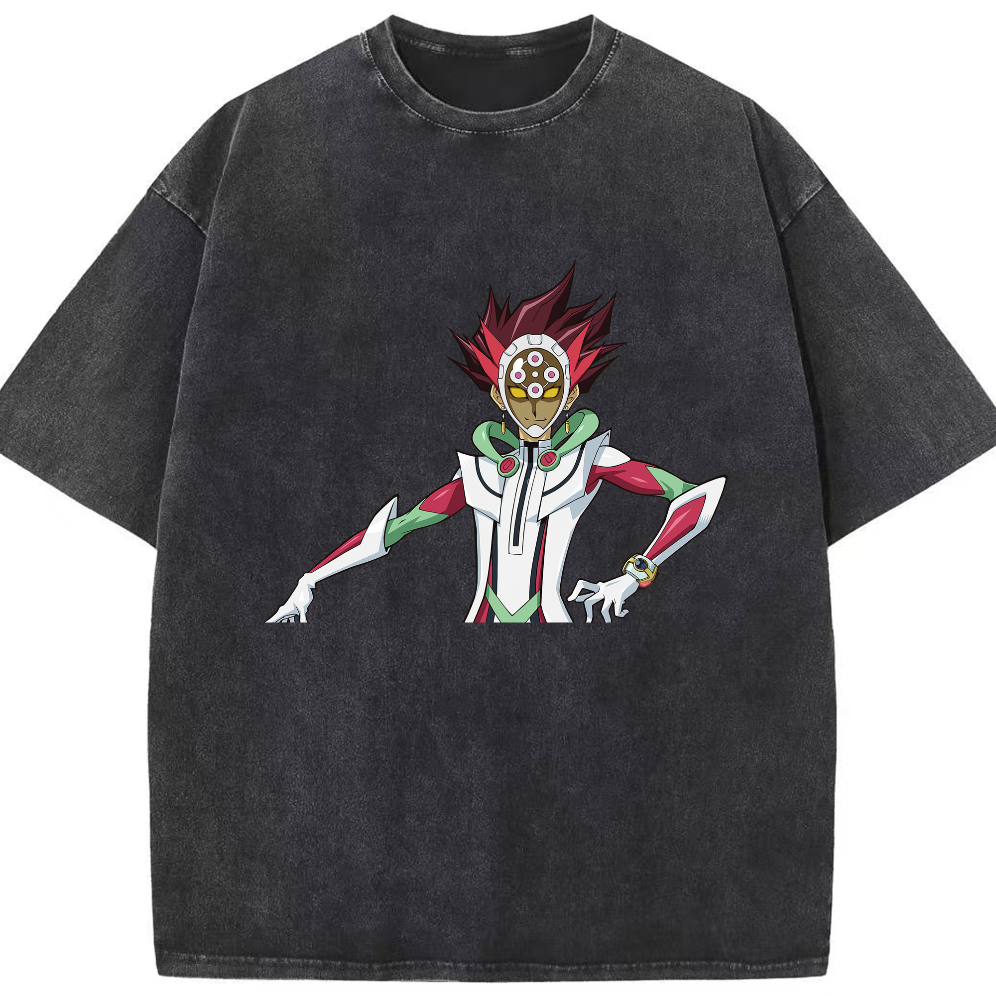 （画像用） 遊☆戯☆王 Yu-Gi-Oh! 綿100% ヴィンテージ風 半袖Tシャツ（フロントプリント）