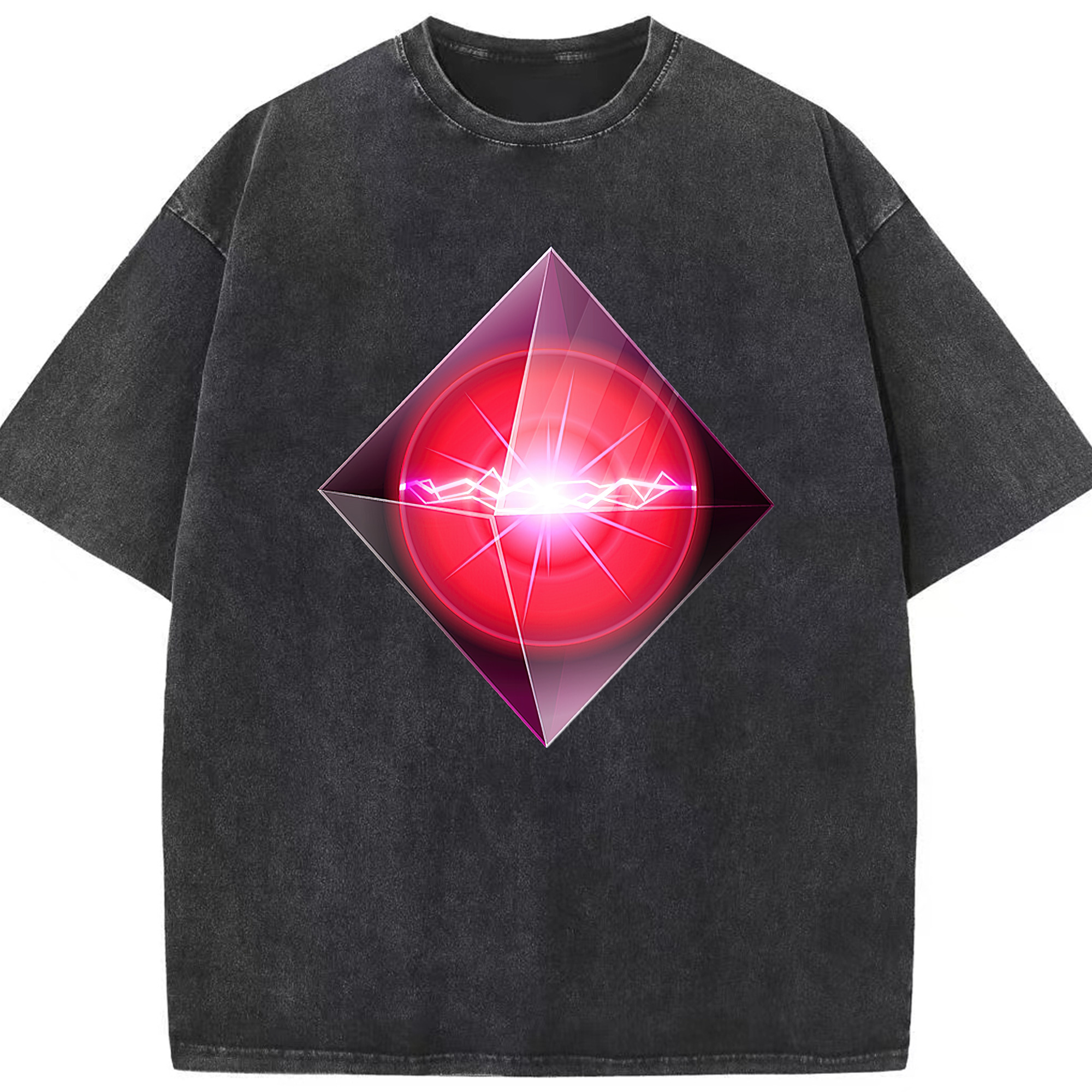 （画像用） 遊☆戯☆王 Yu-Gi-Oh! 綿100% ヴィンテージ風 半袖Tシャツ（フロントプリント）