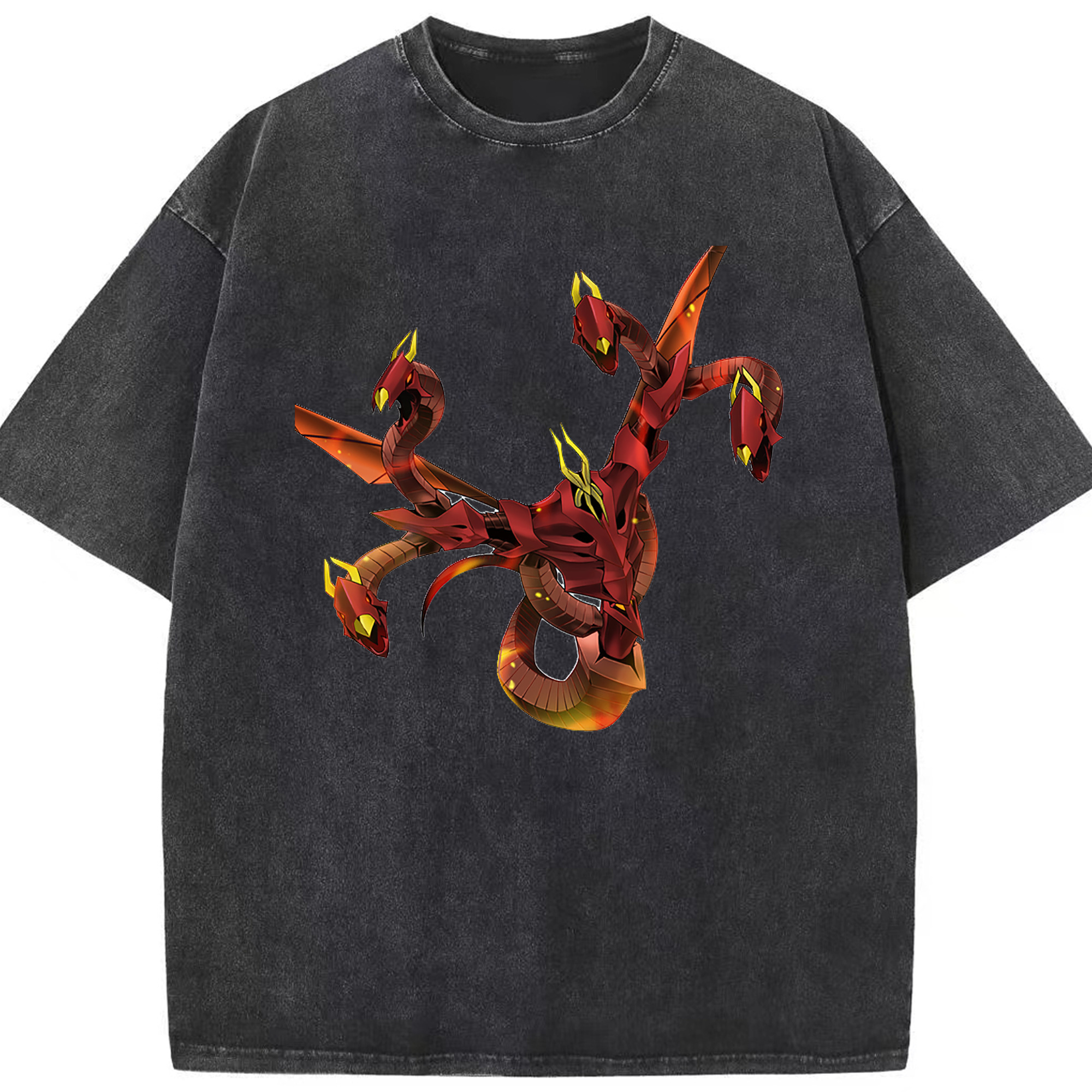 （画像用） 遊☆戯☆王 Yu-Gi-Oh! 綿100% ヴィンテージ風 半袖Tシャツ（フロントプリント）