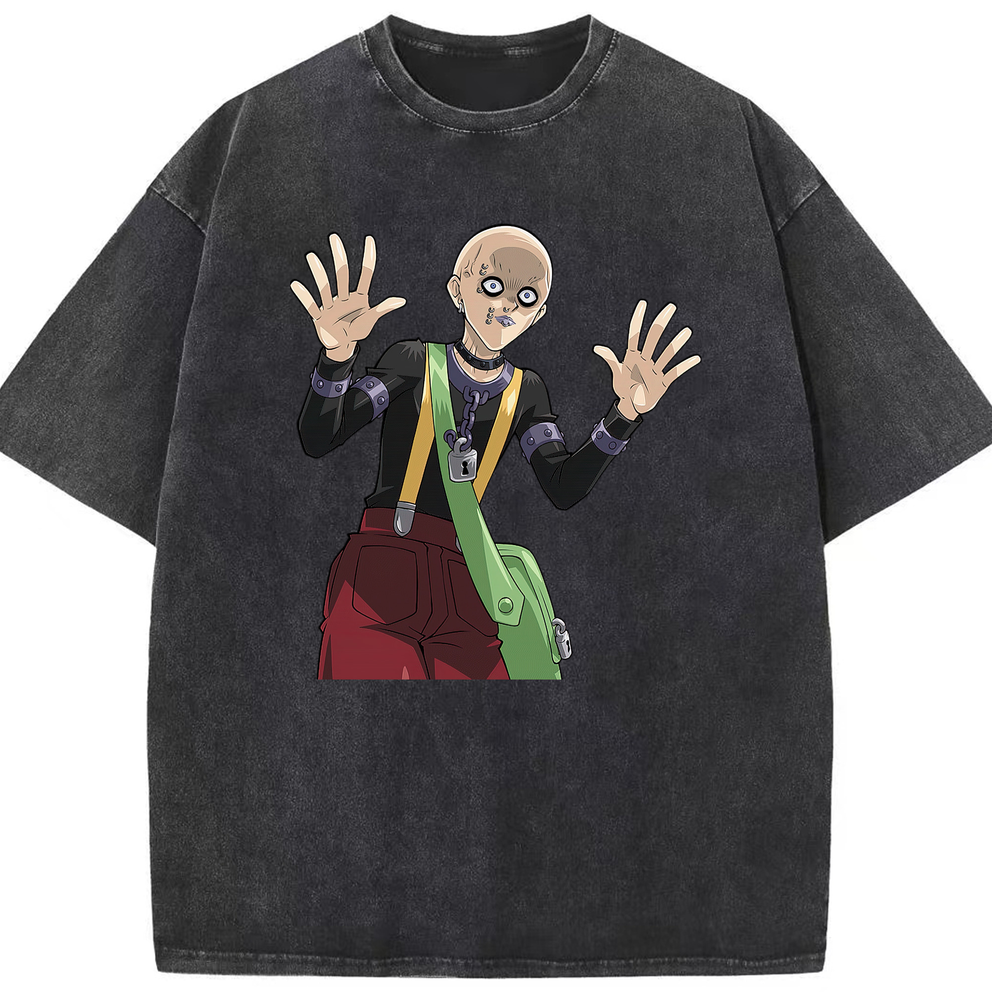 （画像用） 遊☆戯☆王 Yu-Gi-Oh! 綿100% ヴィンテージ風 半袖Tシャツ（フロントプリント）