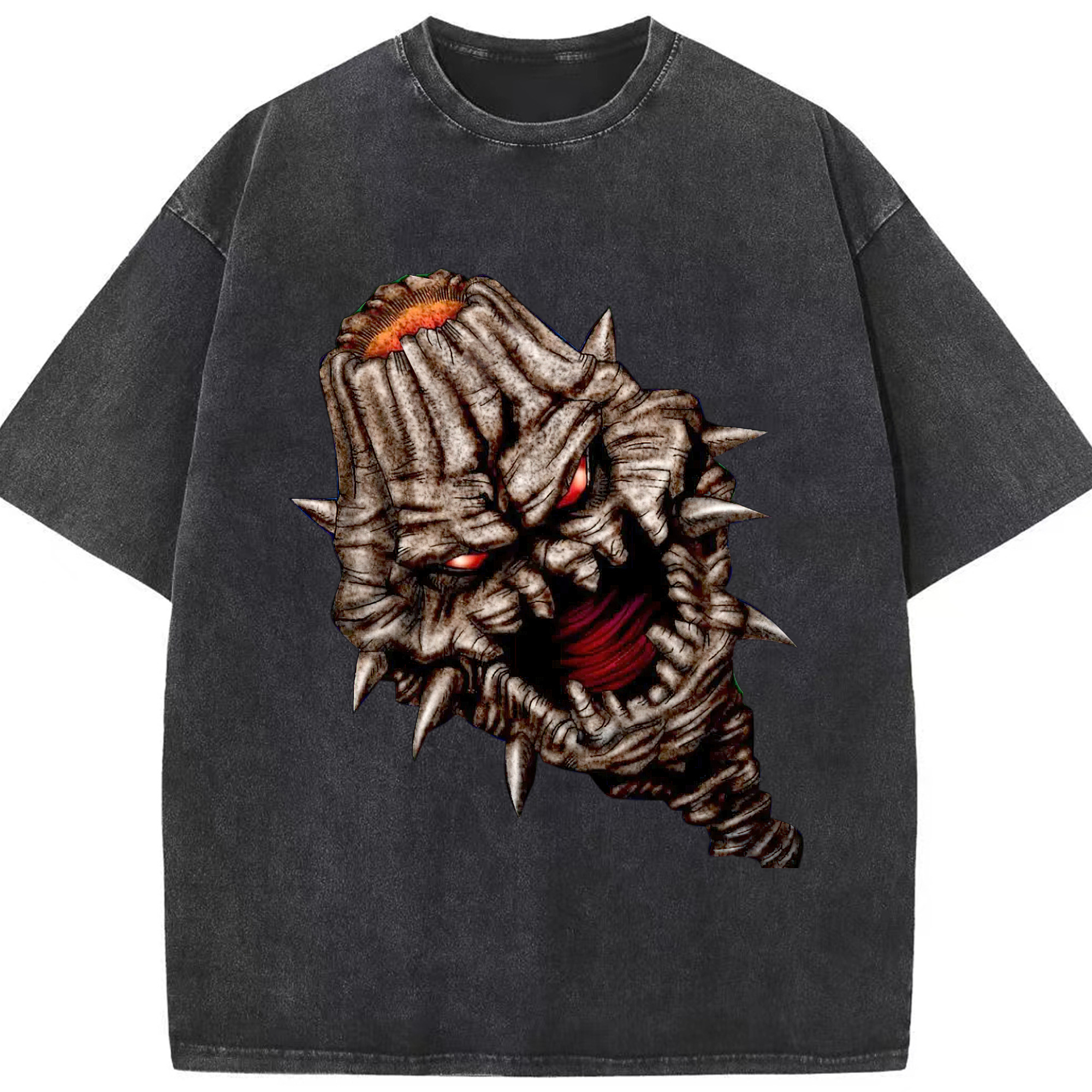 （画像用） 遊☆戯☆王 Yu-Gi-Oh! 綿100% ヴィンテージ風 半袖Tシャツ（フロントプリント）