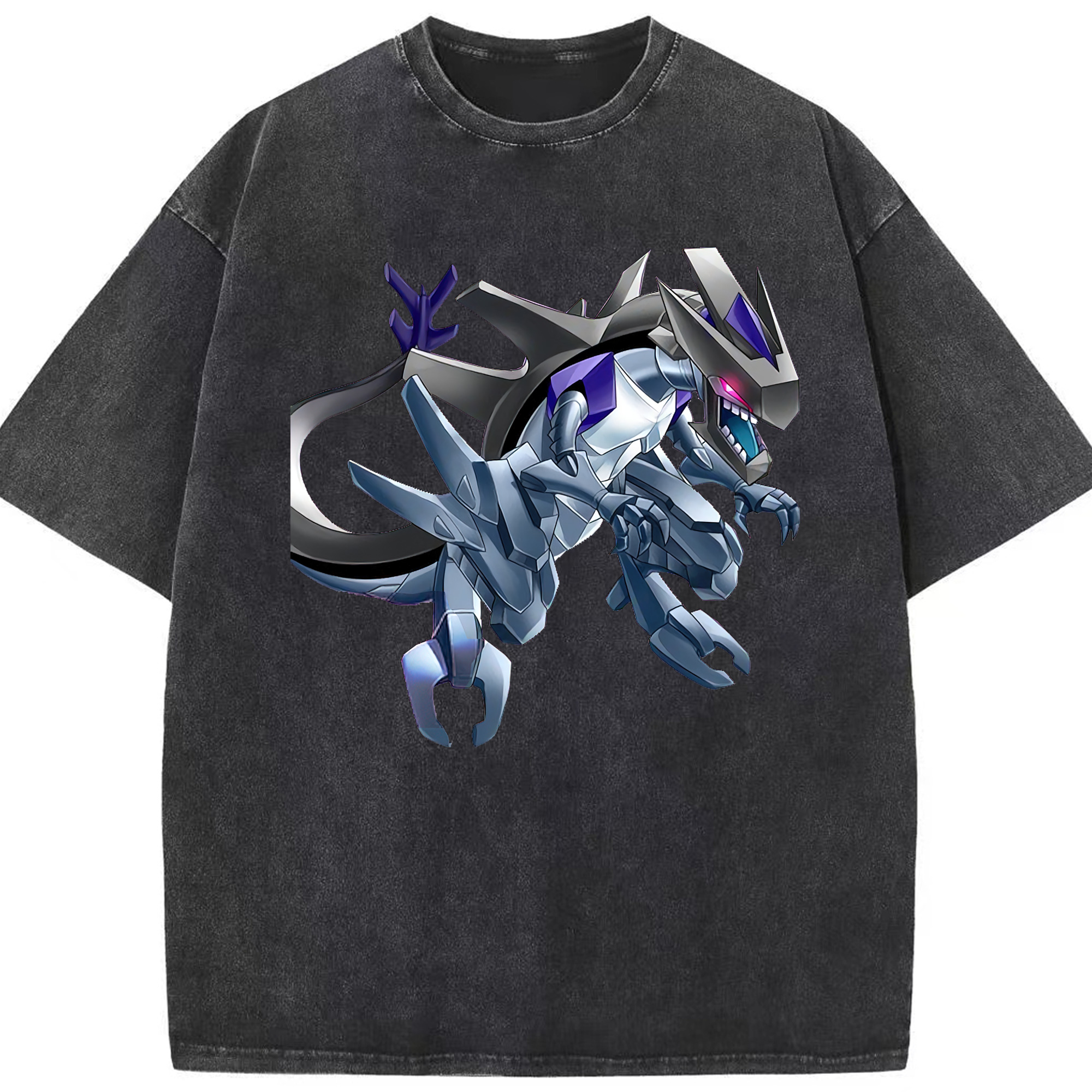 （画像用） 遊☆戯☆王 Yu-Gi-Oh! 綿100% ヴィンテージ風 半袖Tシャツ（フロントプリント）