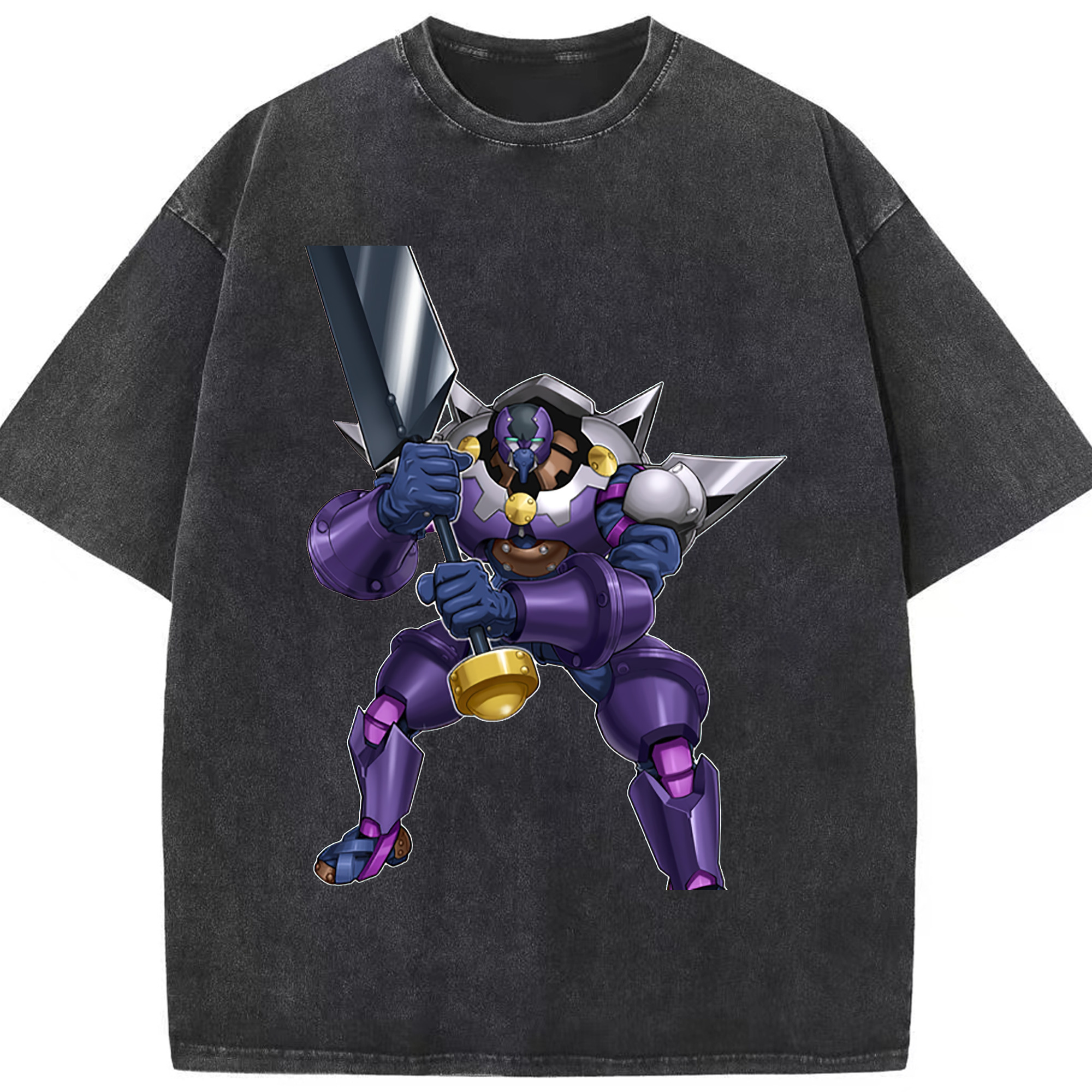 （画像用） 遊☆戯☆王 Yu-Gi-Oh! 綿100% ヴィンテージ風 半袖Tシャツ（フロントプリント）