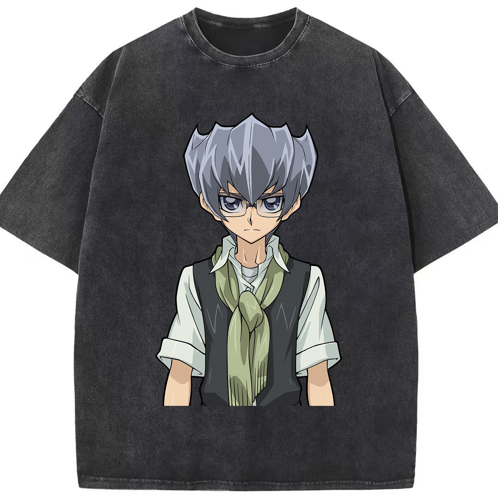 （画像用） 遊☆戯☆王 Yu-Gi-Oh! 綿100% ヴィンテージ風 半袖Tシャツ（フロントプリント）