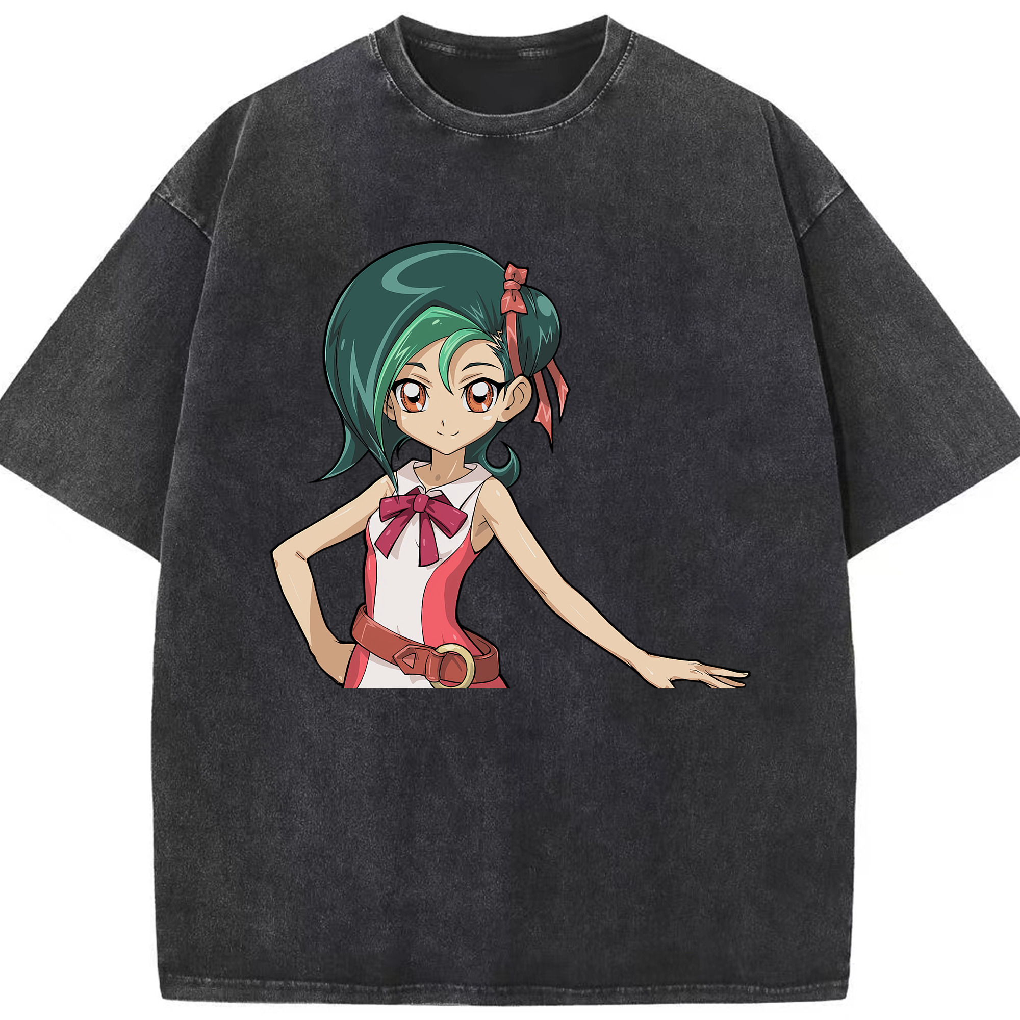 （画像用） 遊☆戯☆王 Yu-Gi-Oh! 綿100% ヴィンテージ風 半袖Tシャツ（フロントプリント）