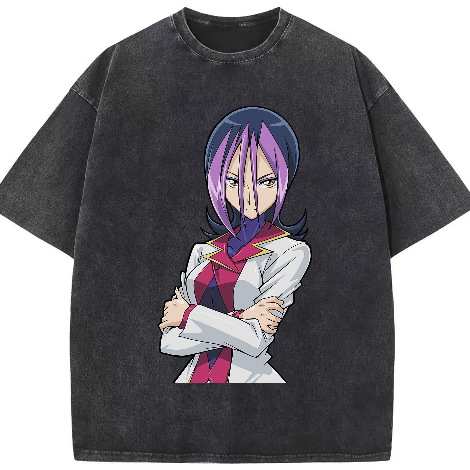 （画像用） 遊☆戯☆王 Yu-Gi-Oh! 綿100% ヴィンテージ風 半袖Tシャツ（フロントプリント）
