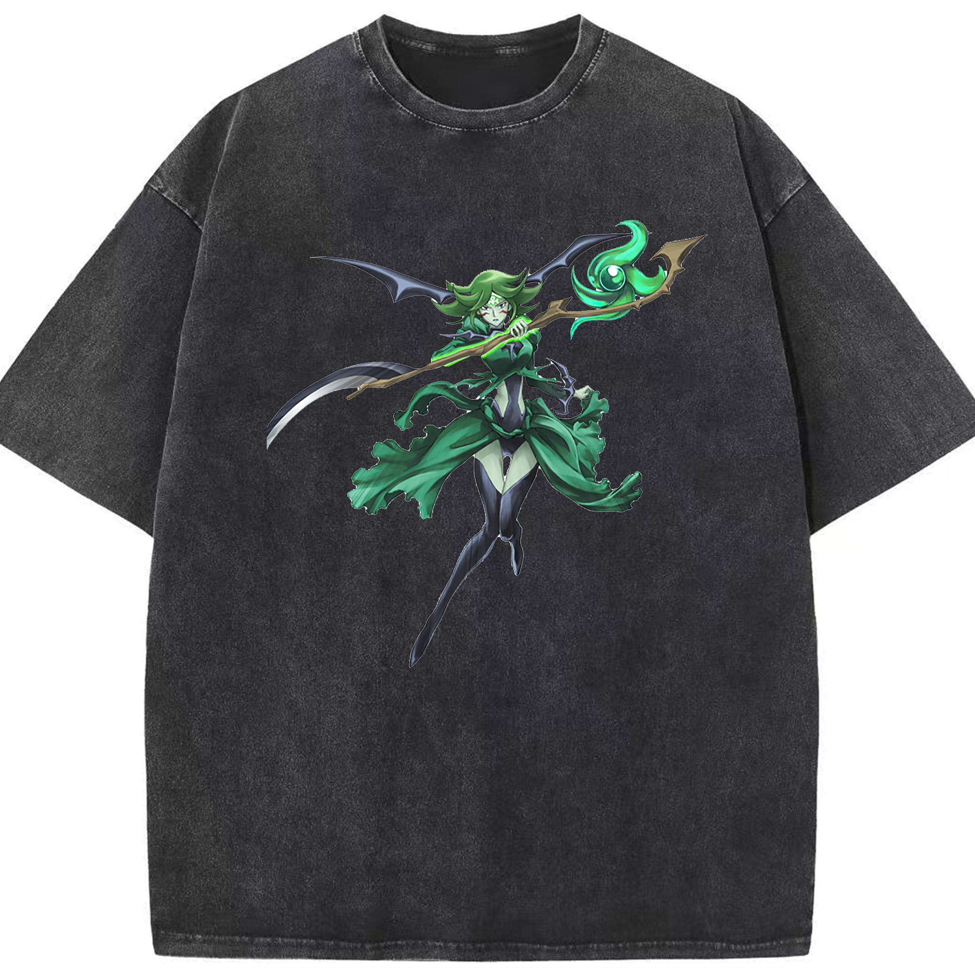 （画像用） 遊☆戯☆王 Yu-Gi-Oh! 綿100% ヴィンテージ風 半袖Tシャツ（フロントプリント）